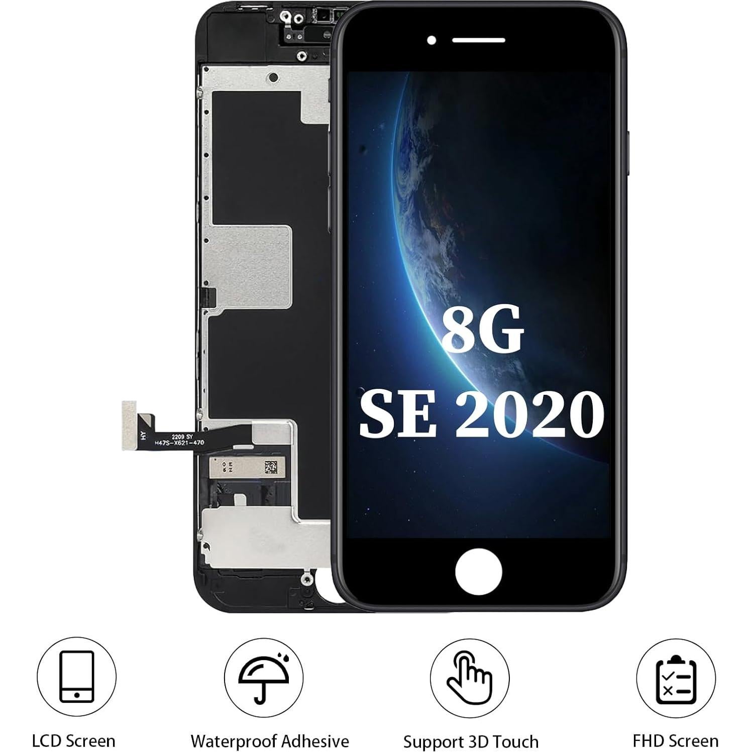 Reemplazo Pantalla LCD iPhone 8 / SE 2020 - Kit Reparación