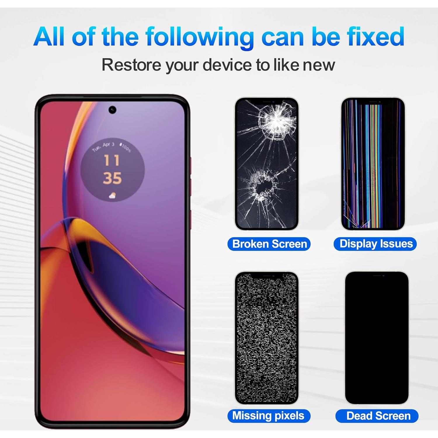 Pantalla OLED Motorola Moto G84 5G 6.5" con Herramientas