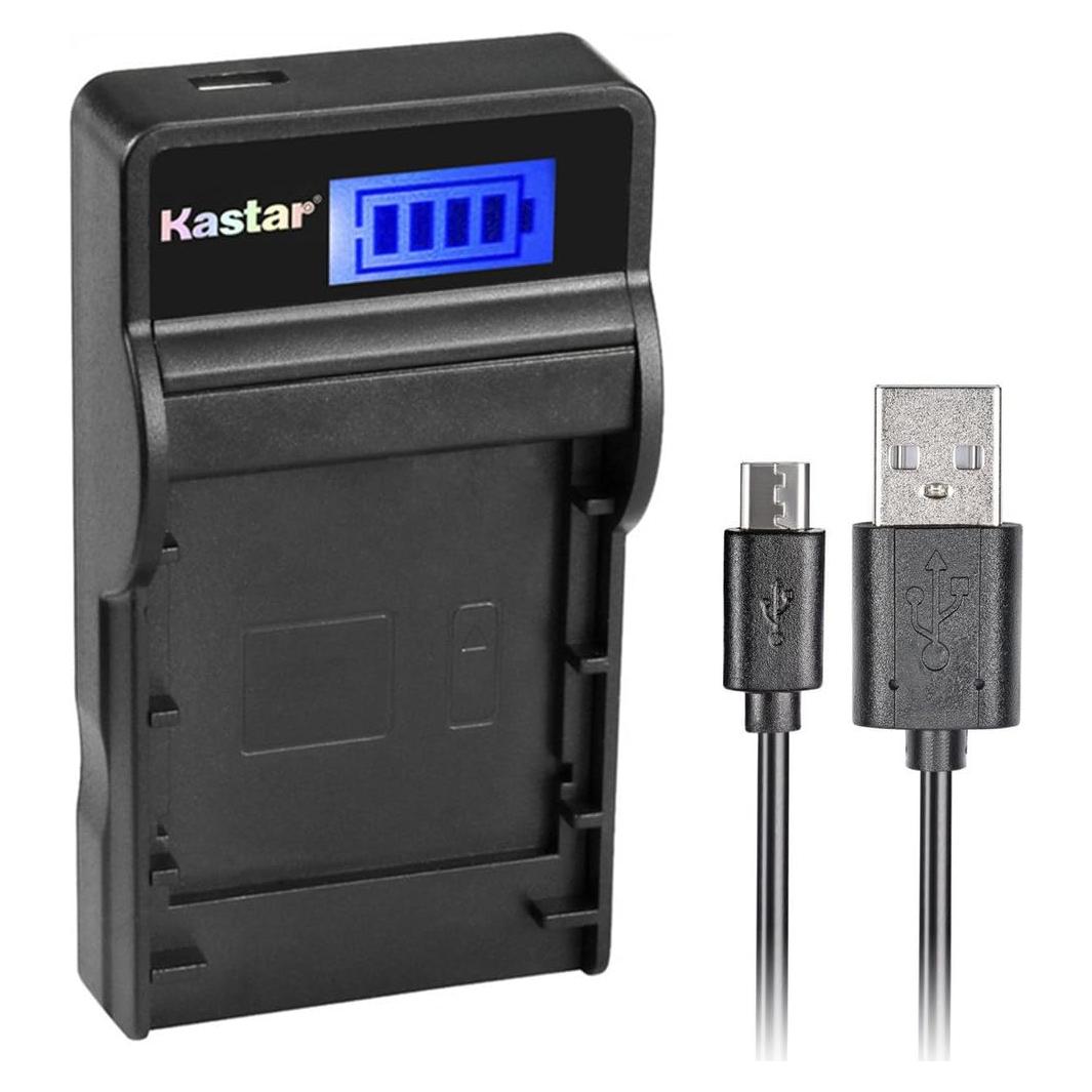 Cargador LCD Slim Kastar para Panasonic DMW-BCH7 y Lumix