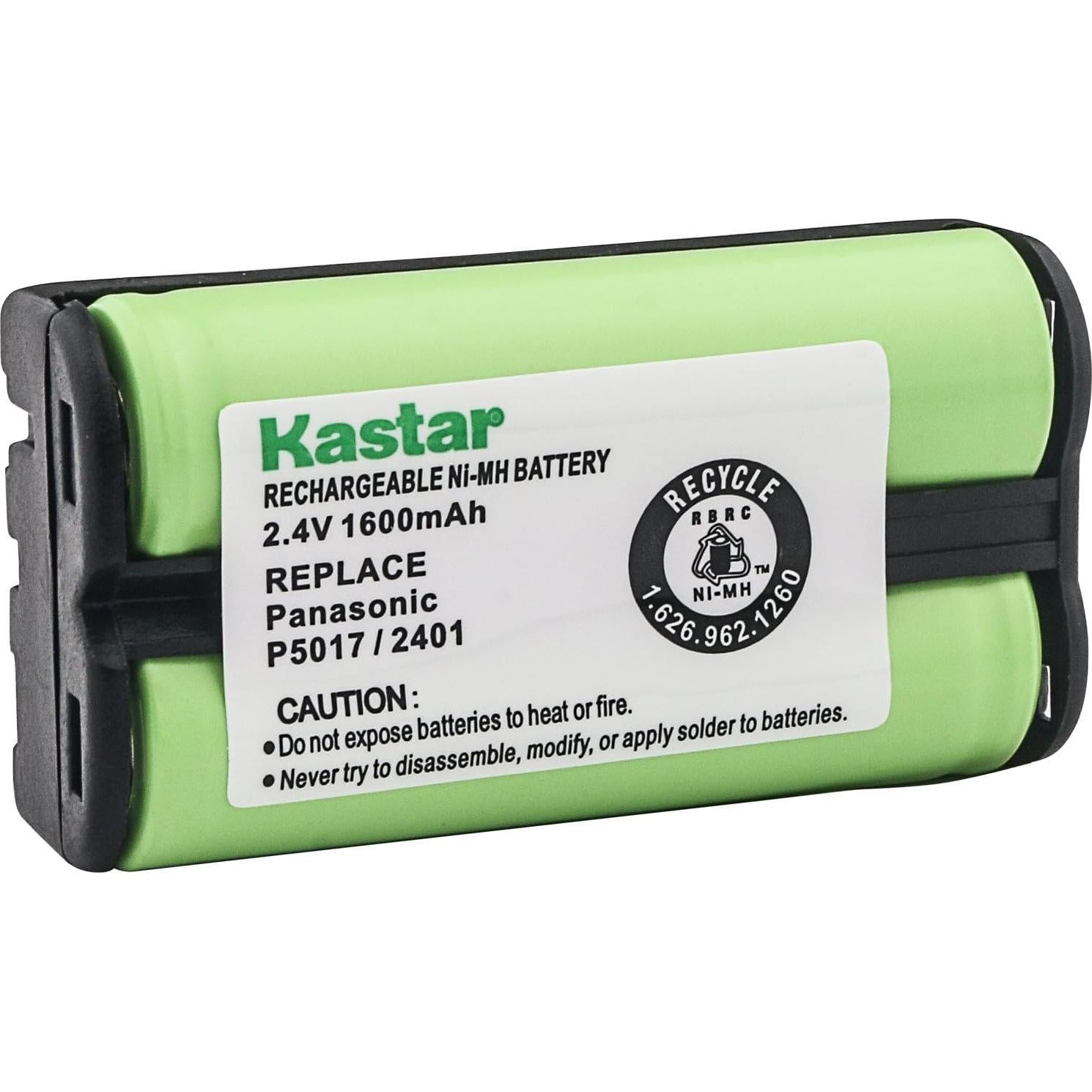 Batería Inalámbrica Kastar 2.4V 1600mAh Paquete de 3