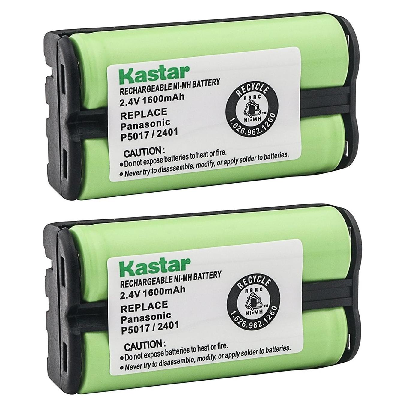 Batería Inalámbrica Kastar 2.4V 1600mAh para Teléfono