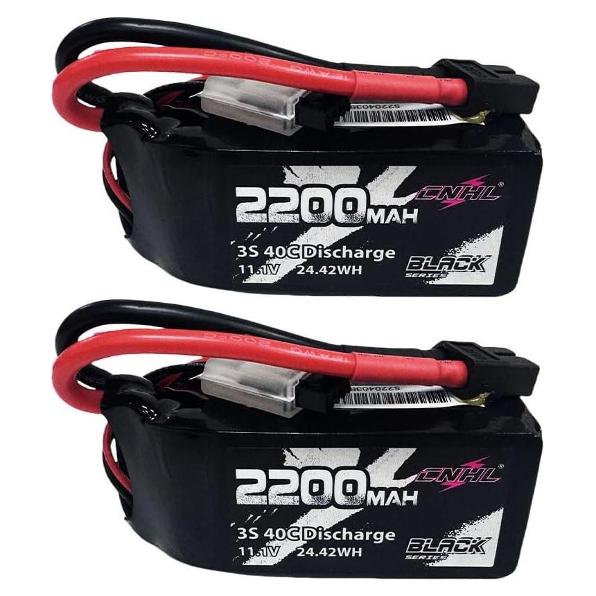 Batería Lipo CNHL 2200mAh 3S 40C 11.1V con Conector XT60