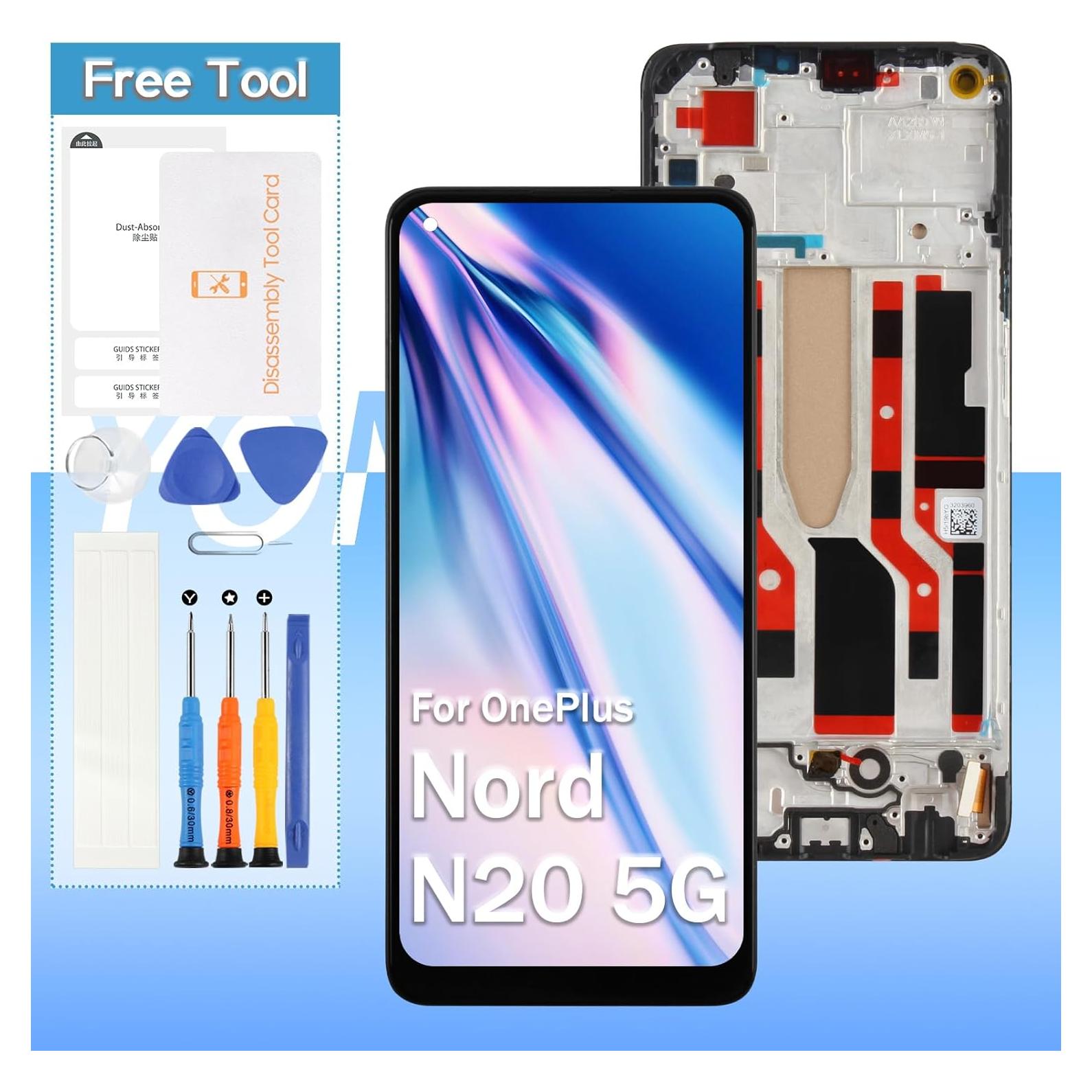 Pantalla LCD Yondista para Oneplus Nord N20 5G 6.43"