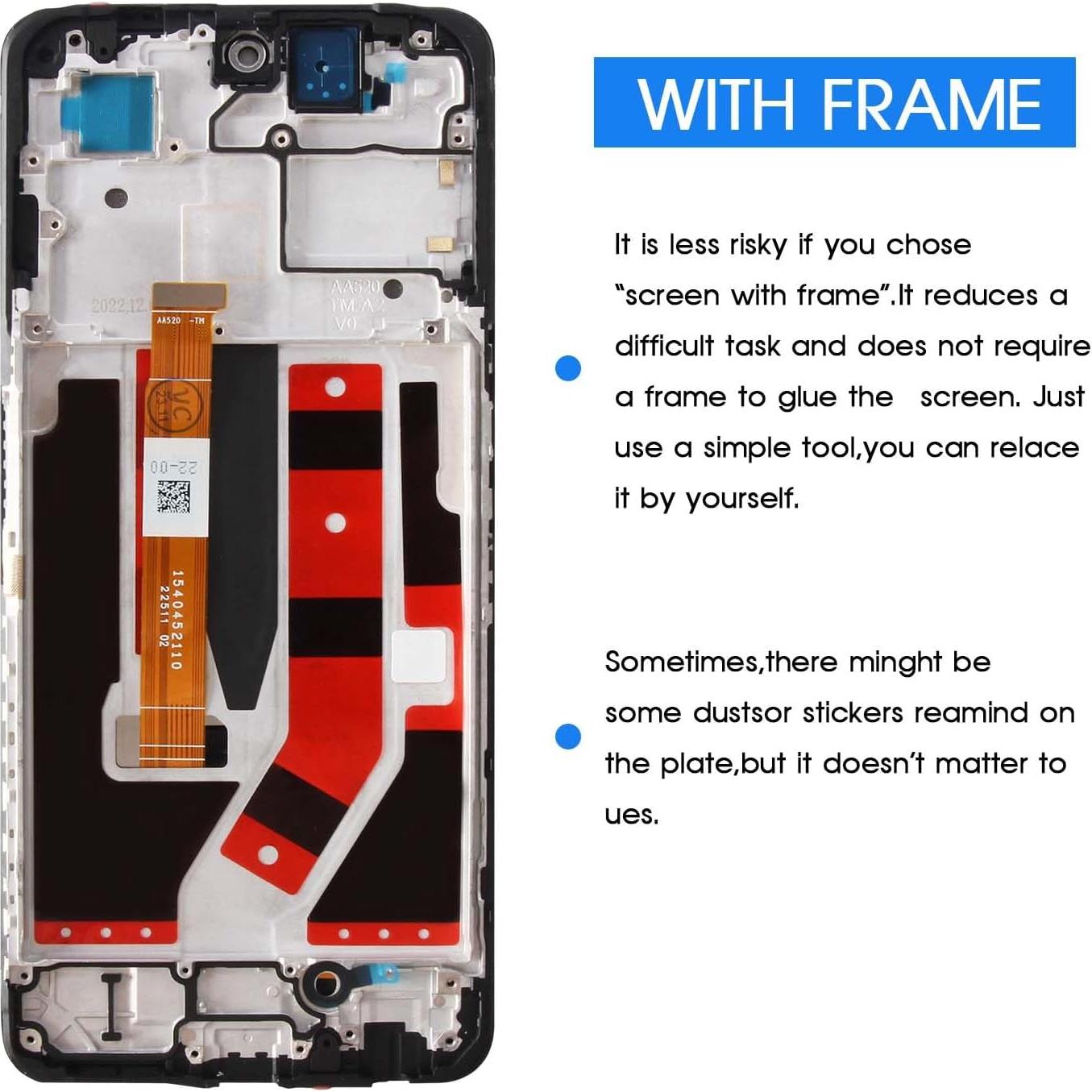 Reemplazo Pantalla LCD OnePlus Nord N30 5G A-MIND Negro