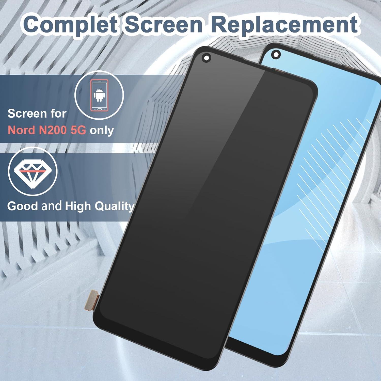 Reemplazo Pantalla LCD OnePlus Nord N200 5G DE2118 DE2117