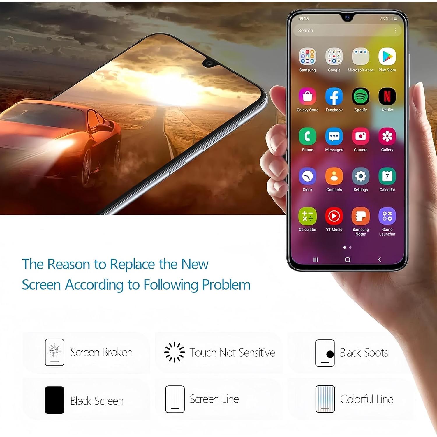 Reemplazo Pantalla LCD Táctil Oppo Reno3 A91 F15 F17 6.4"