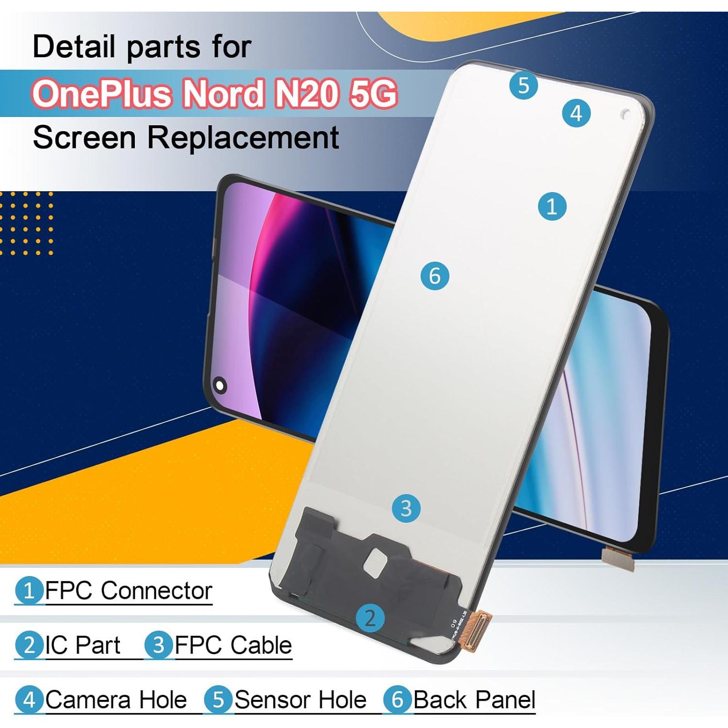 Reemplazo Pantalla LCD OnePlus Nord N20 5G GN2200 CPH2459