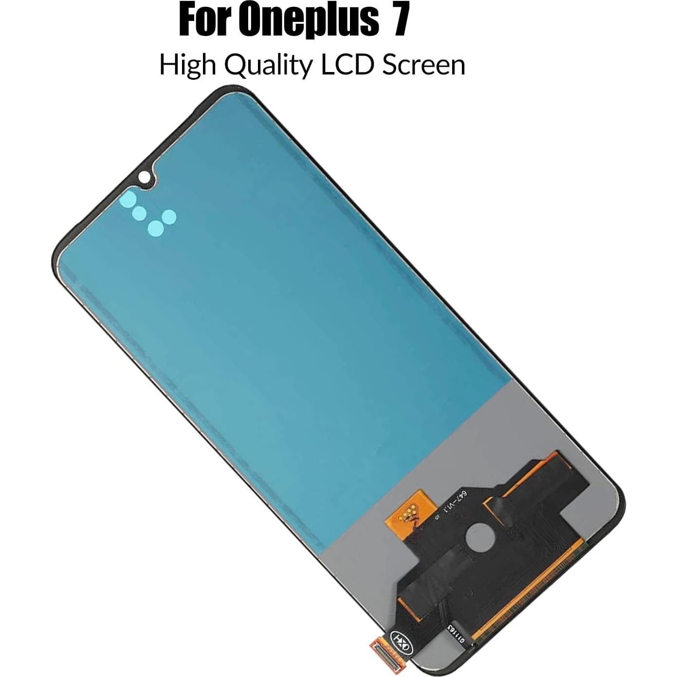 Pantalla LCD Reemplazo OnePlus 7 HWszyss con Kit de Reparación