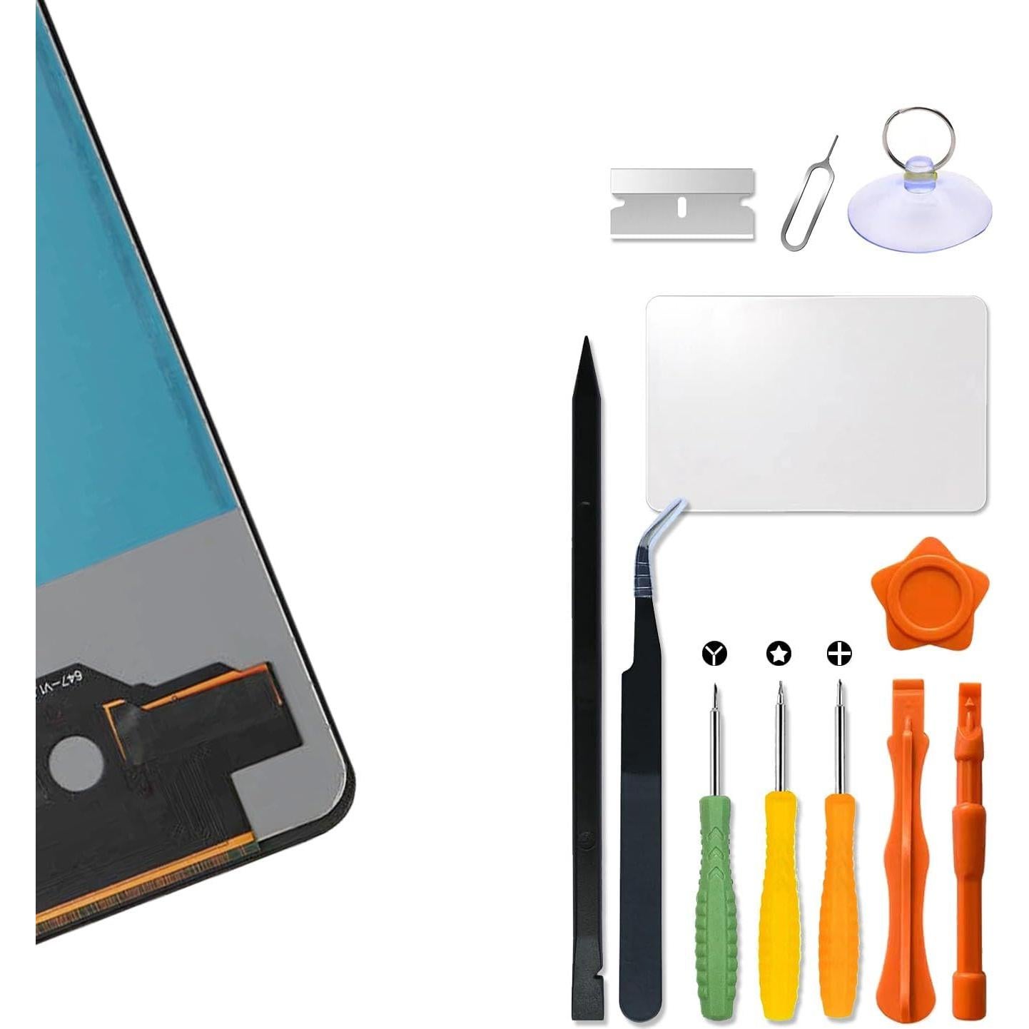 Pantalla LCD Reemplazo OnePlus 7 HWszyss con Kit de Reparación