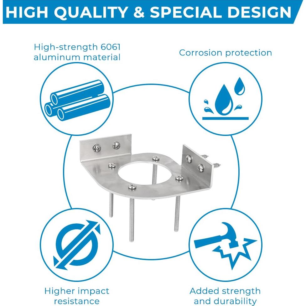 Soporte de Esquina para Interruptor de Batería AUTOVIC 24.6x15cm