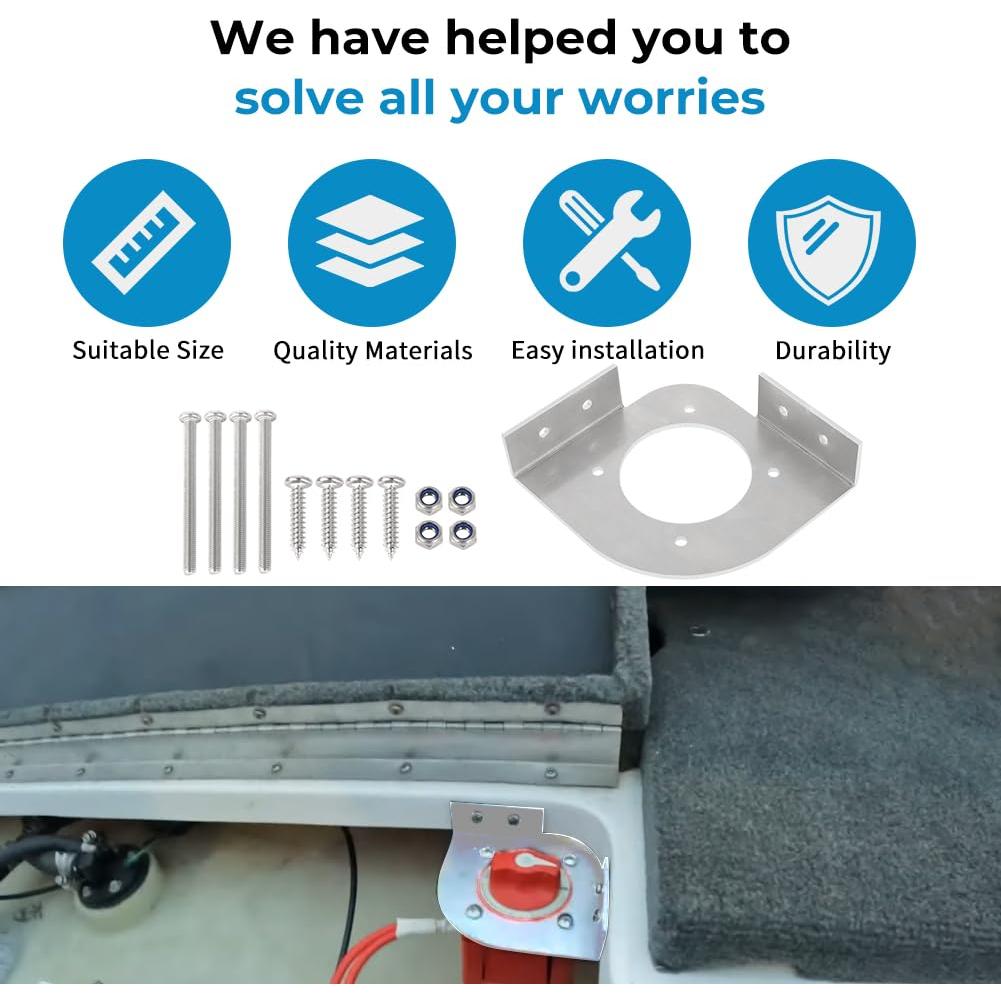 Soporte de Esquina para Interruptor de Batería AUTOVIC 24.6x15cm