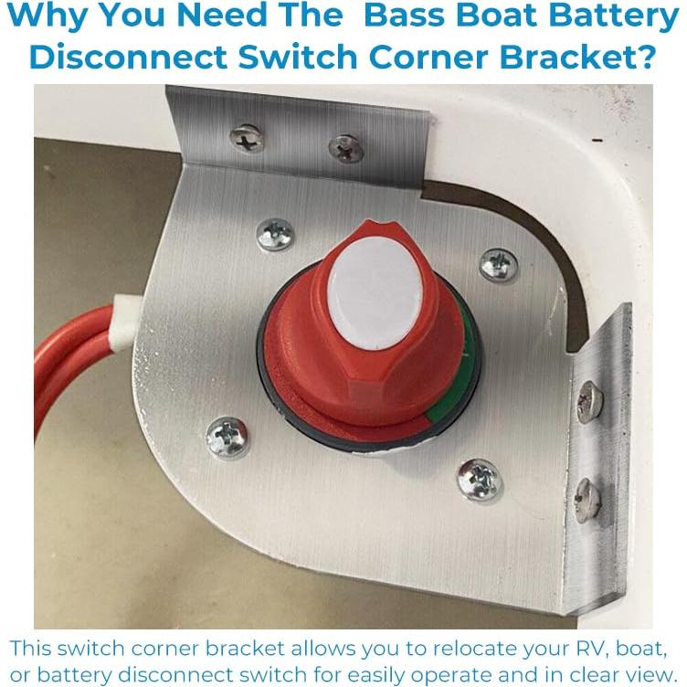 Soporte de Esquina para Interruptor de Batería AUTOVIC 24.6x15cm