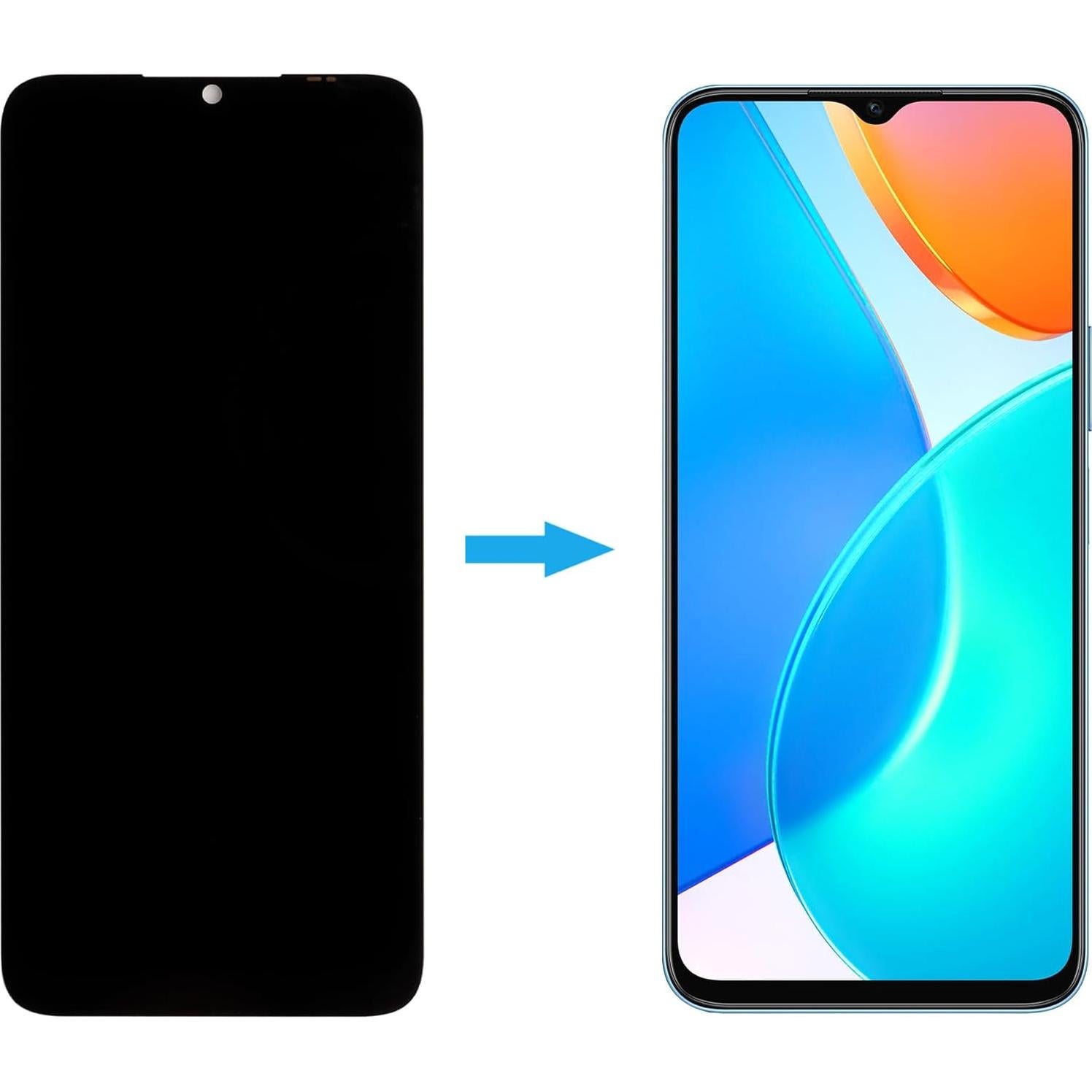 Reemplazo Pantalla LCD Honor X6 VNE-LX1 VNE-LX2 VNE-LX3 Negro