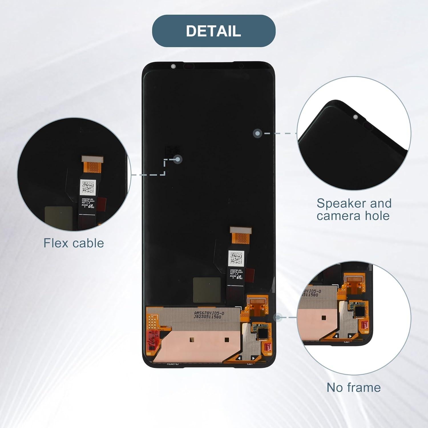 Pantalla LCD Táctil Digitalizador Asus Rog Phone 7 AI2205_C