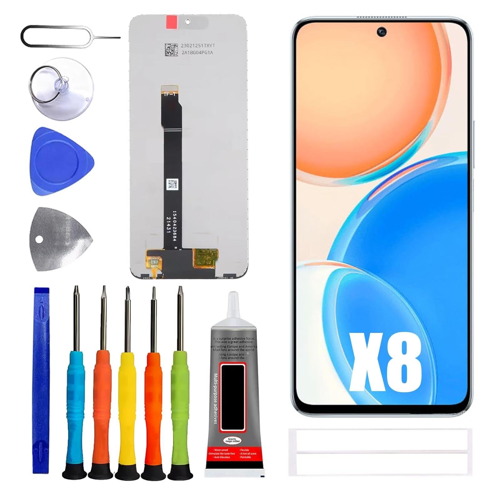 Pantalla TFT Honor X8/X30i 6.7" Reemplazo con Kit de Herramientas