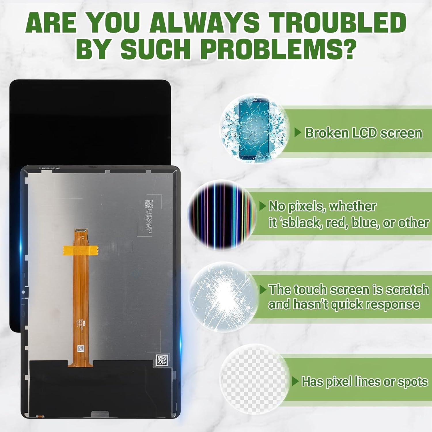 Reemplazo Pantalla Táctil LCD Honor Pad X9 Negro con Herramientas