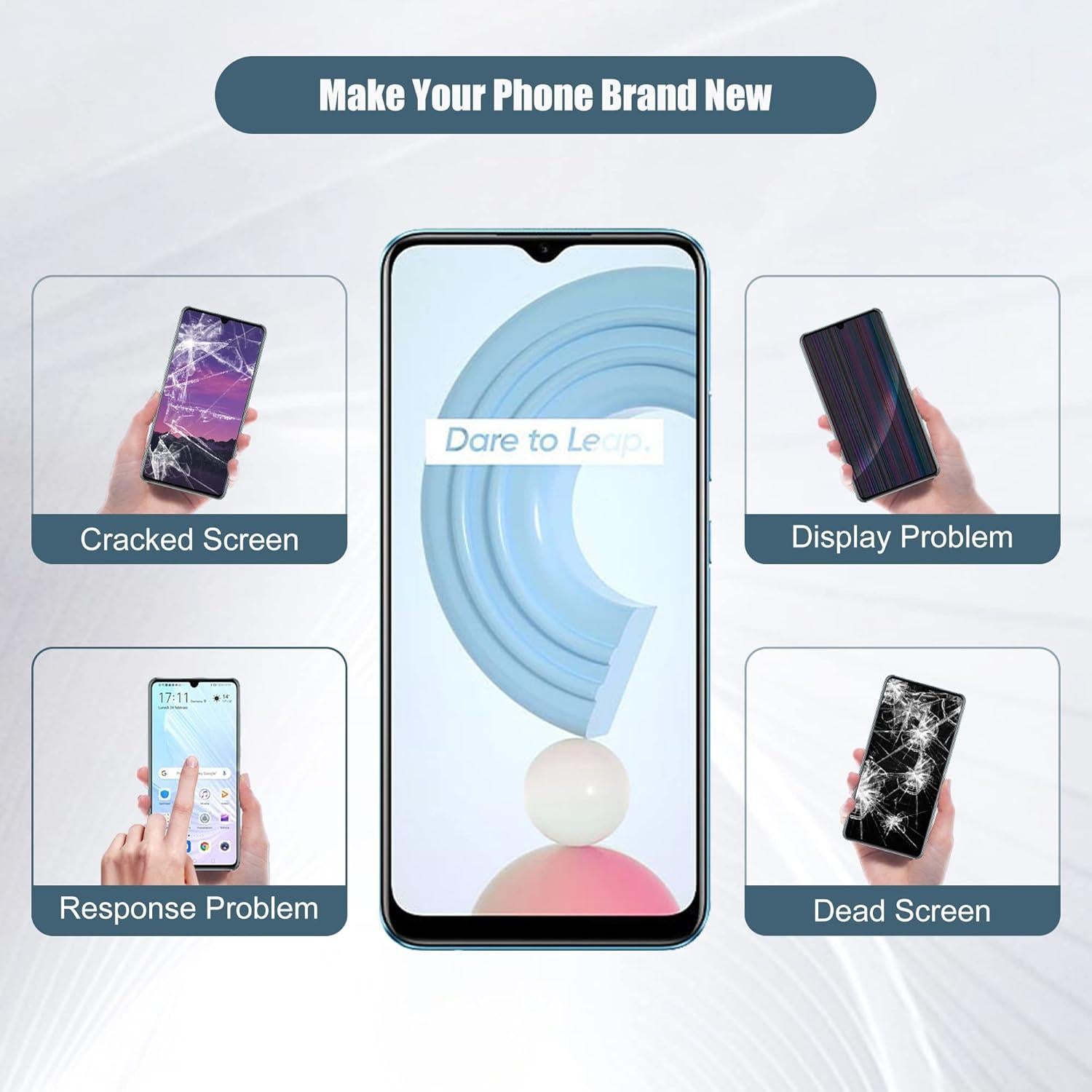 Pantalla LCD Táctil 6.5" Realme C21Y RMX3261 RMX3263