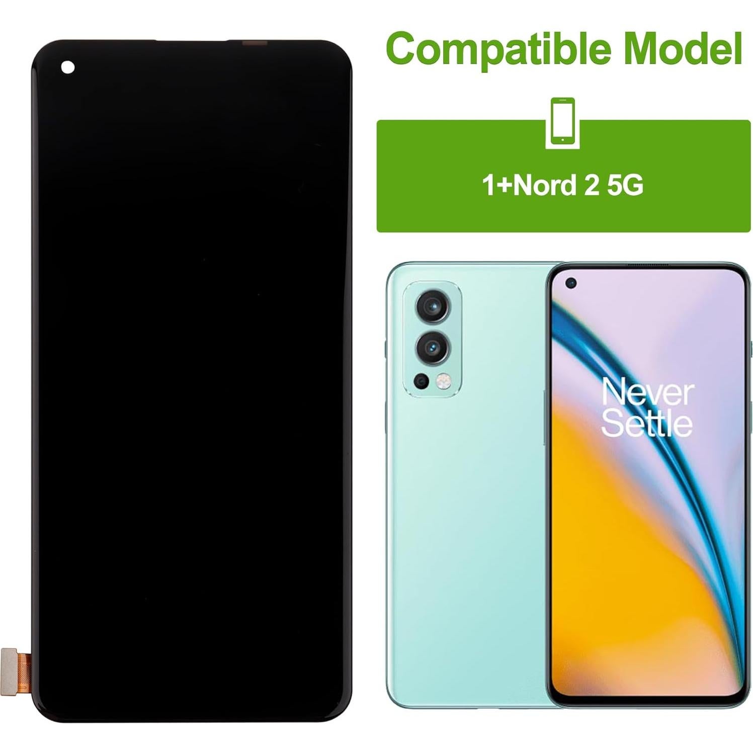 Reemplazo Pantalla TFT Oneplus Nord 2 5G 6.43" LCD