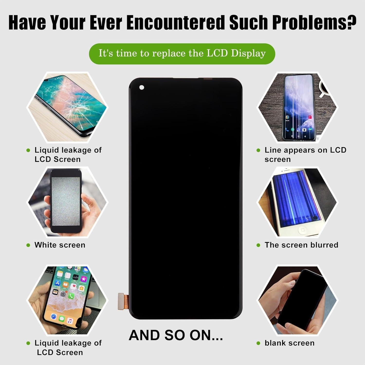 Reemplazo Pantalla TFT Oneplus Nord 2 5G 6.43" LCD