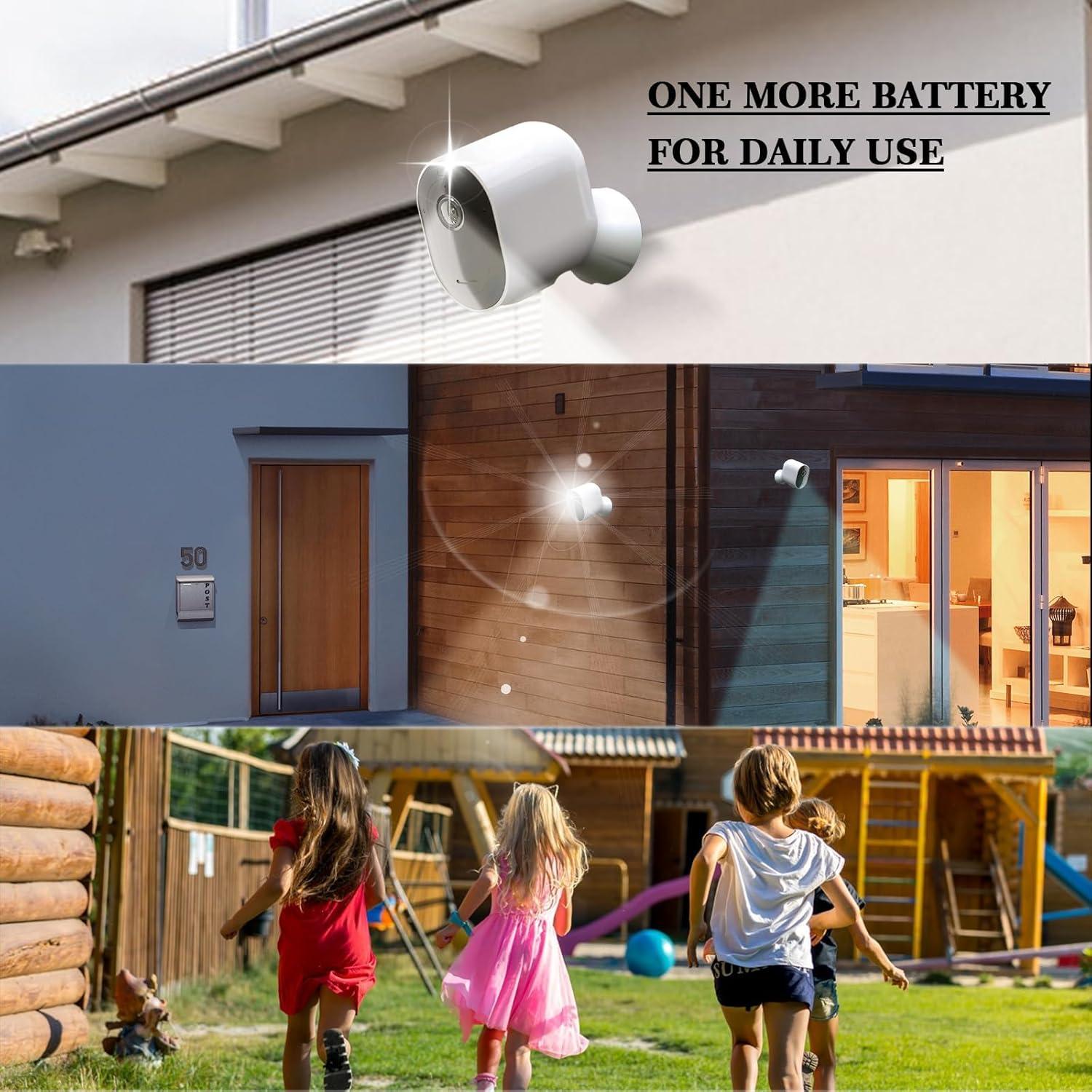 Batería Recargable Wavypo 3500mAh 2-Pack para Arlo Pro