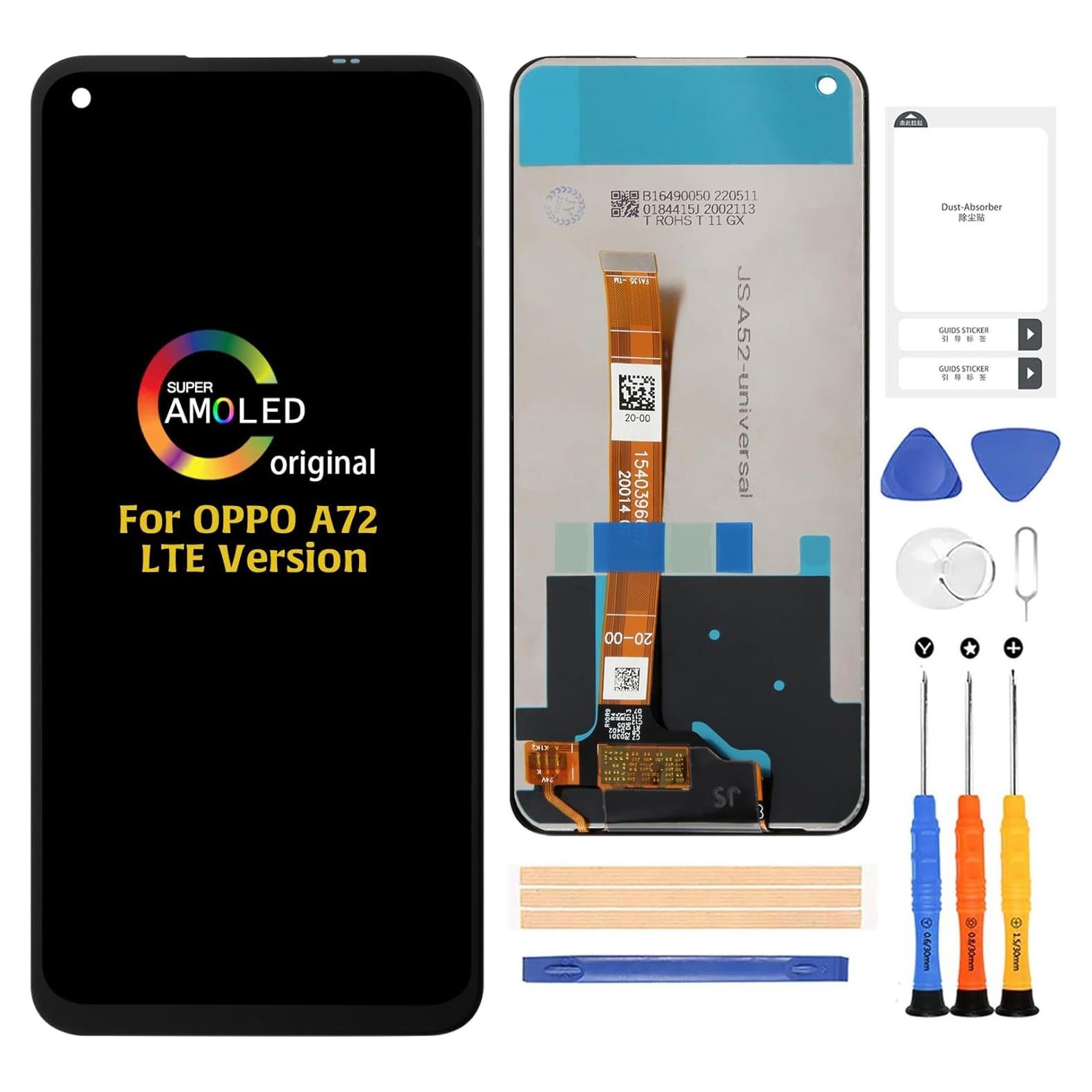 Pantalla LCD Original A-MIND para Oppo A72 CPH2067 Reemplazo