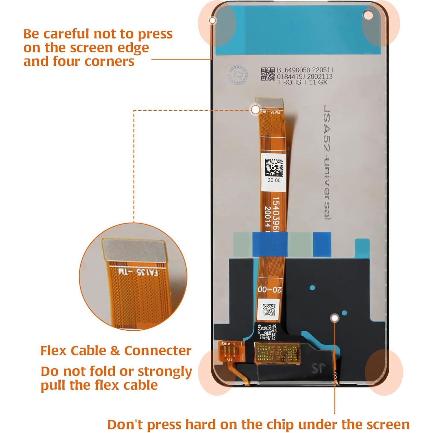 Pantalla LCD Original A-MIND para Oppo A72 CPH2067 Reemplazo