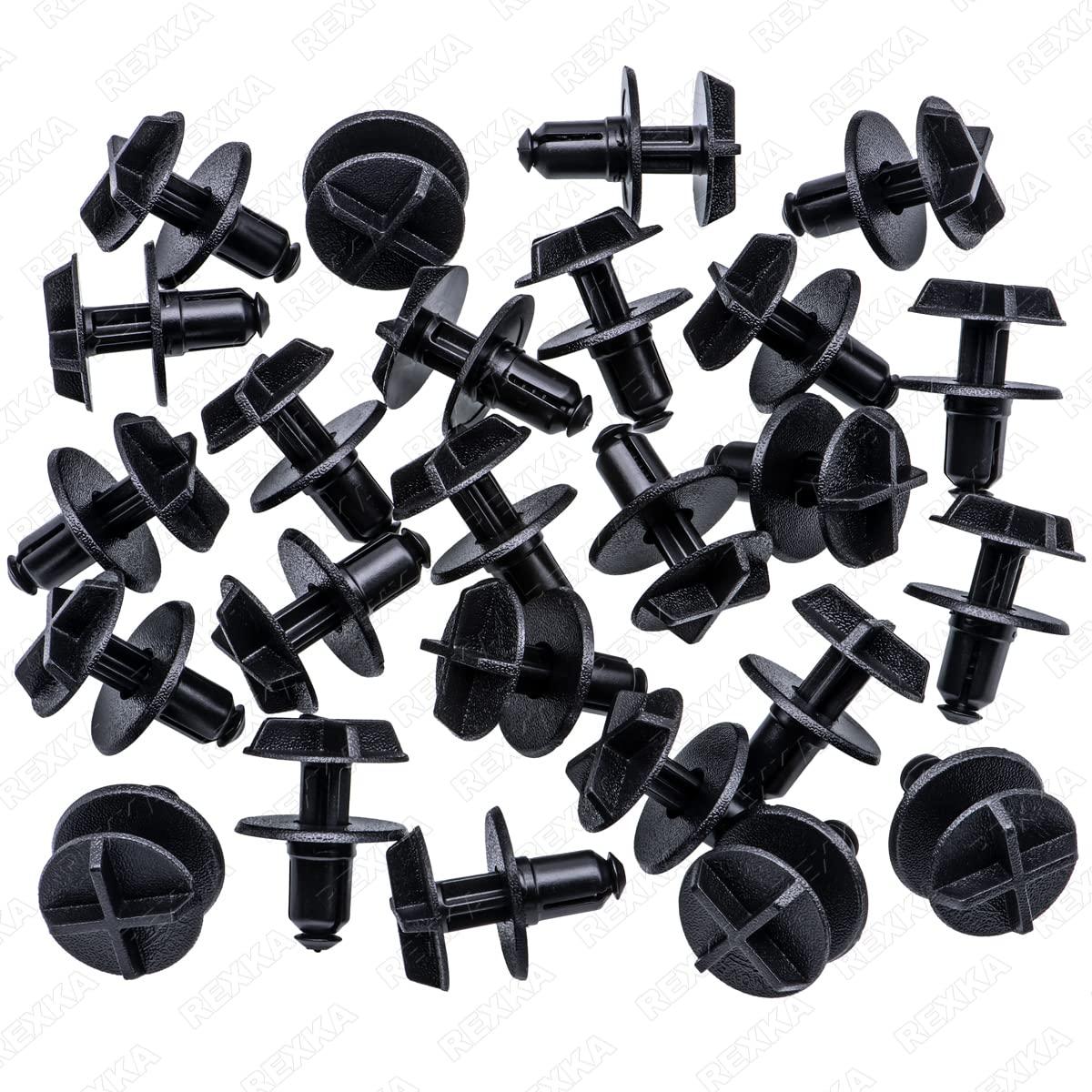 25 Clips de Retención de Panel Lateral Rexka para Land Rover