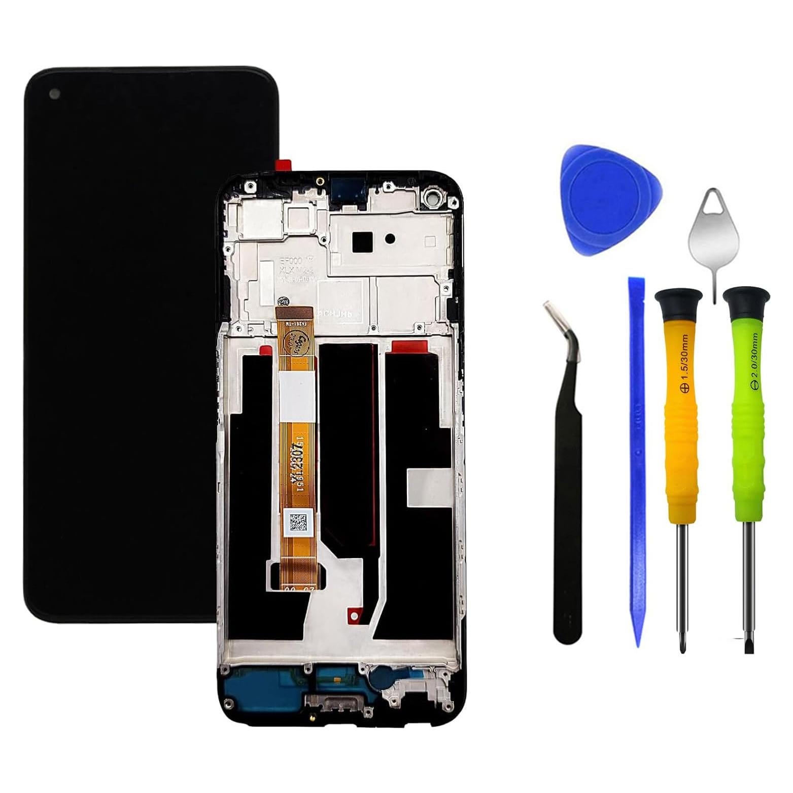 Pantalla Táctil LCD con Marco para OnePlus Nord N200 5G