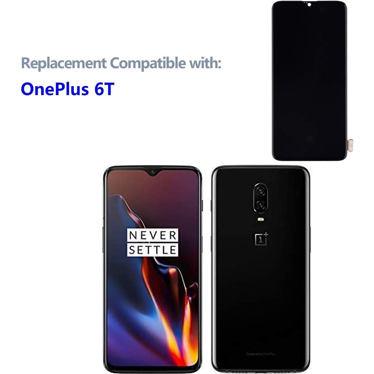 Pantalla LCD Reemplazo Oneplus 6T A6010 A6013 con Herramientas