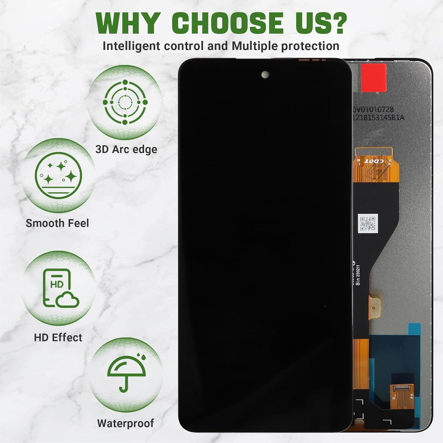 Reemplazo Pantalla LCD Infinix Smart 8 X6525 Negro 16.76 cm