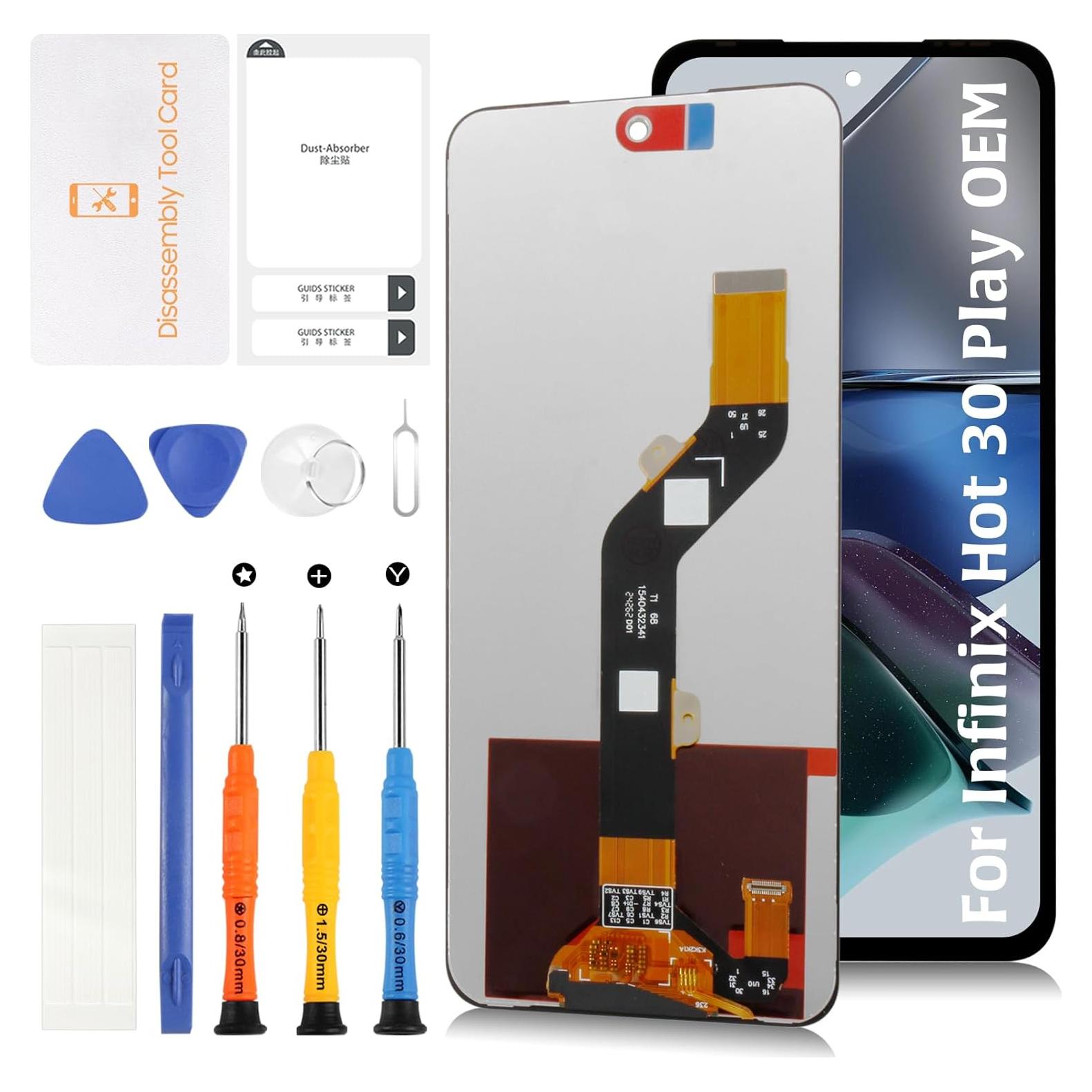 Reemplazo Pantalla LCD A-MIND para Infinix Hot 30 Play NFC 6.82"