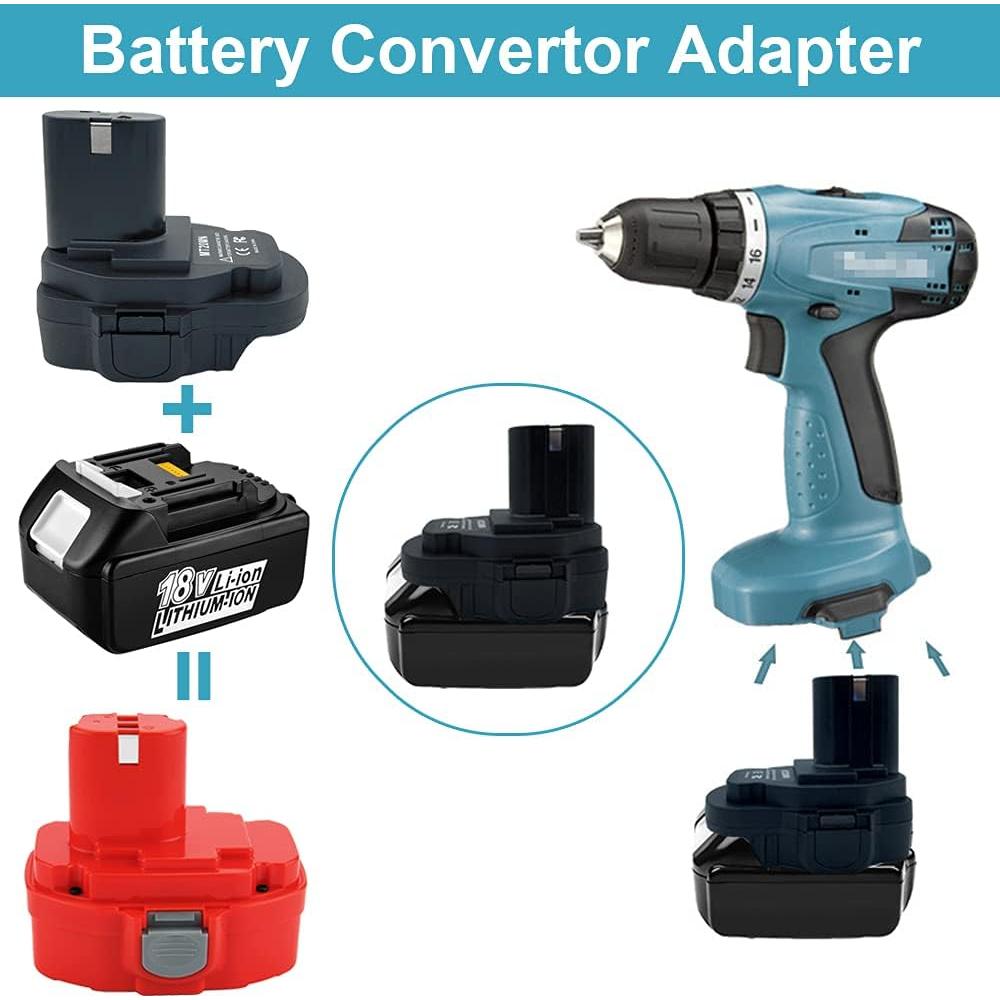 Adaptador de Batería 18V Makita para NiCad y NiMh