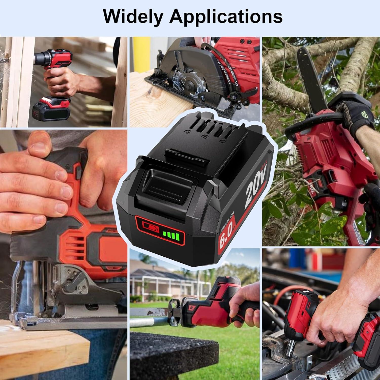 Batería de Litio-ion 6.0Ah Skil 20V Reemplazo Bayhon