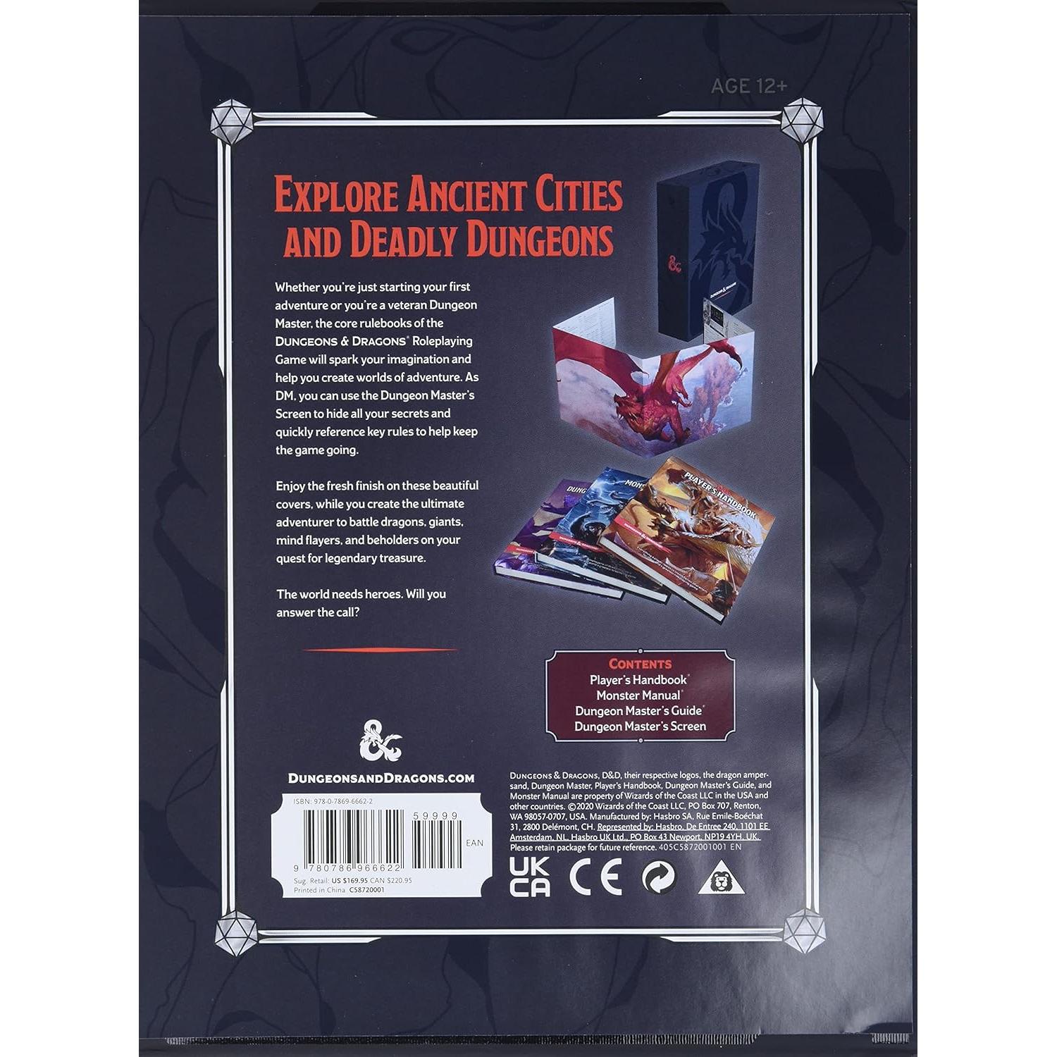 Conjunto de Reglas D&D Wizards of the Coast 5ta Edición