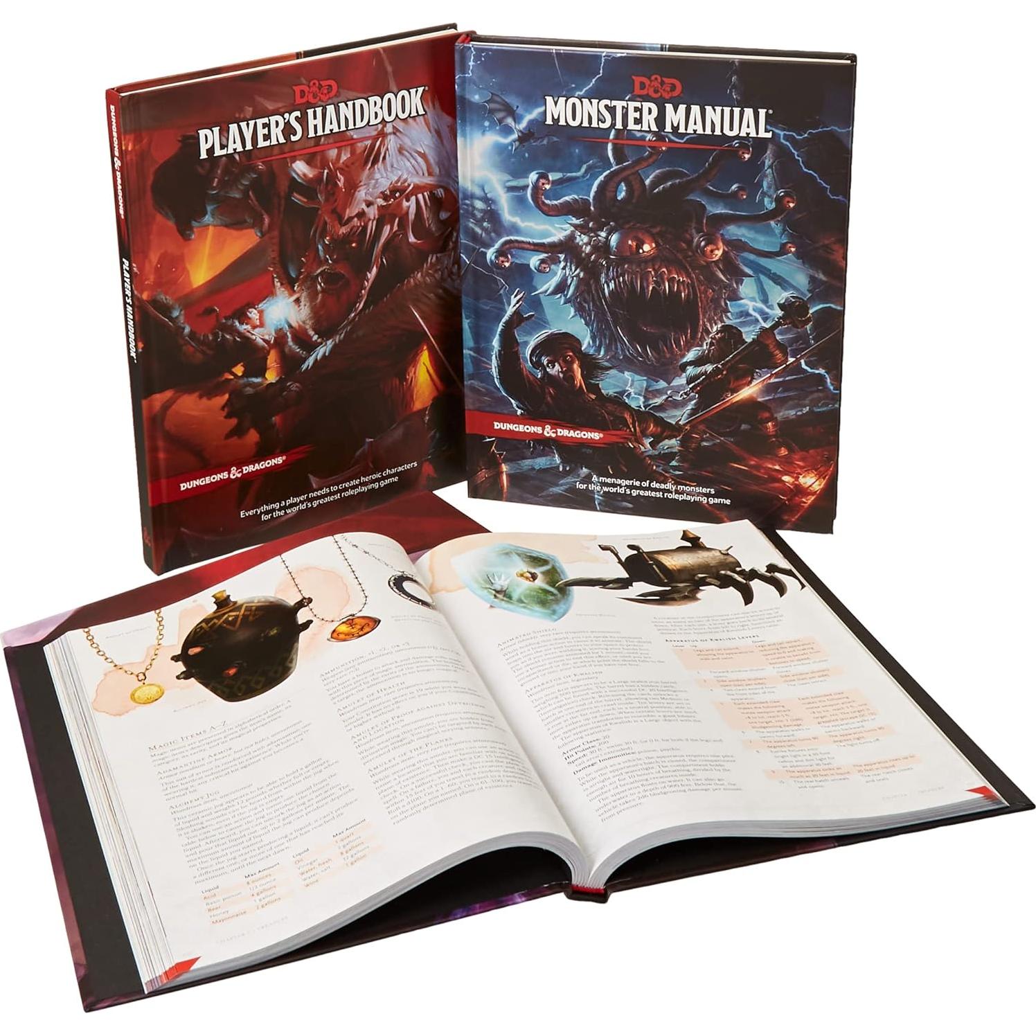 Conjunto de Reglas D&D Wizards of the Coast 5ta Edición