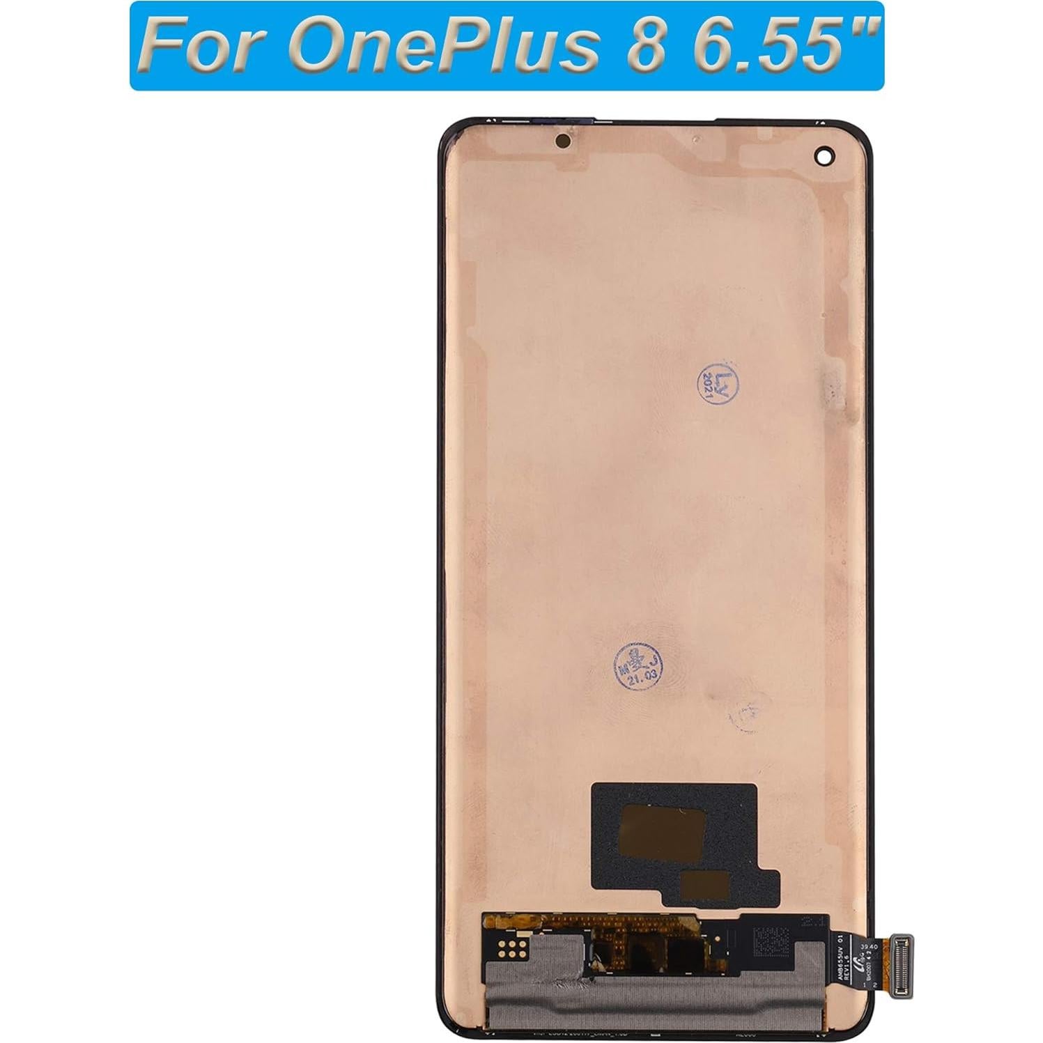 Pantalla LCD OnePlus 8 IN2013 IN2017 6.55" (16.64 cm) con Herramientas