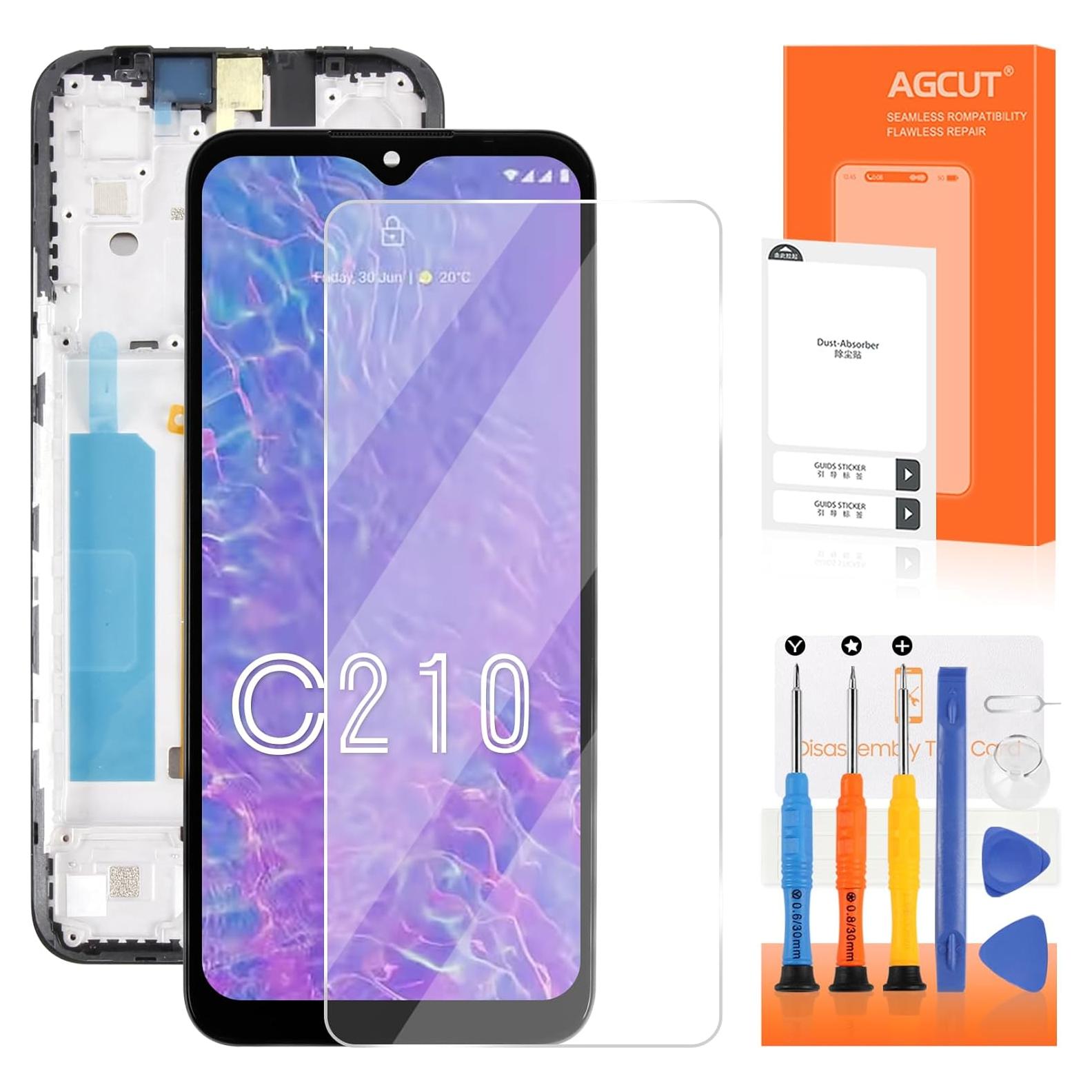 Reemplazo Pantalla LCD Nokia C210 6.3" con Marco - AGCUT