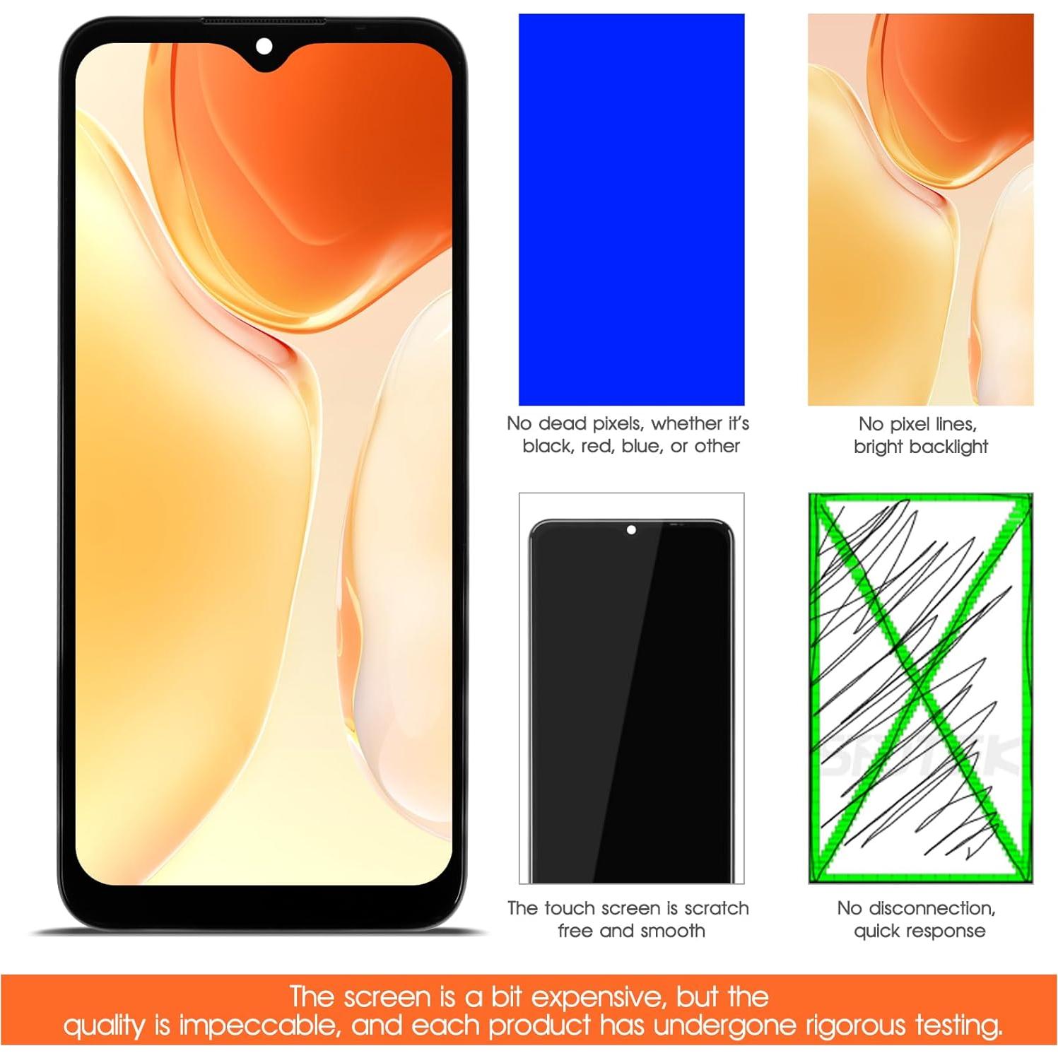 Reemplazo Pantalla LCD Nokia C210 6.3" con Marco - AGCUT