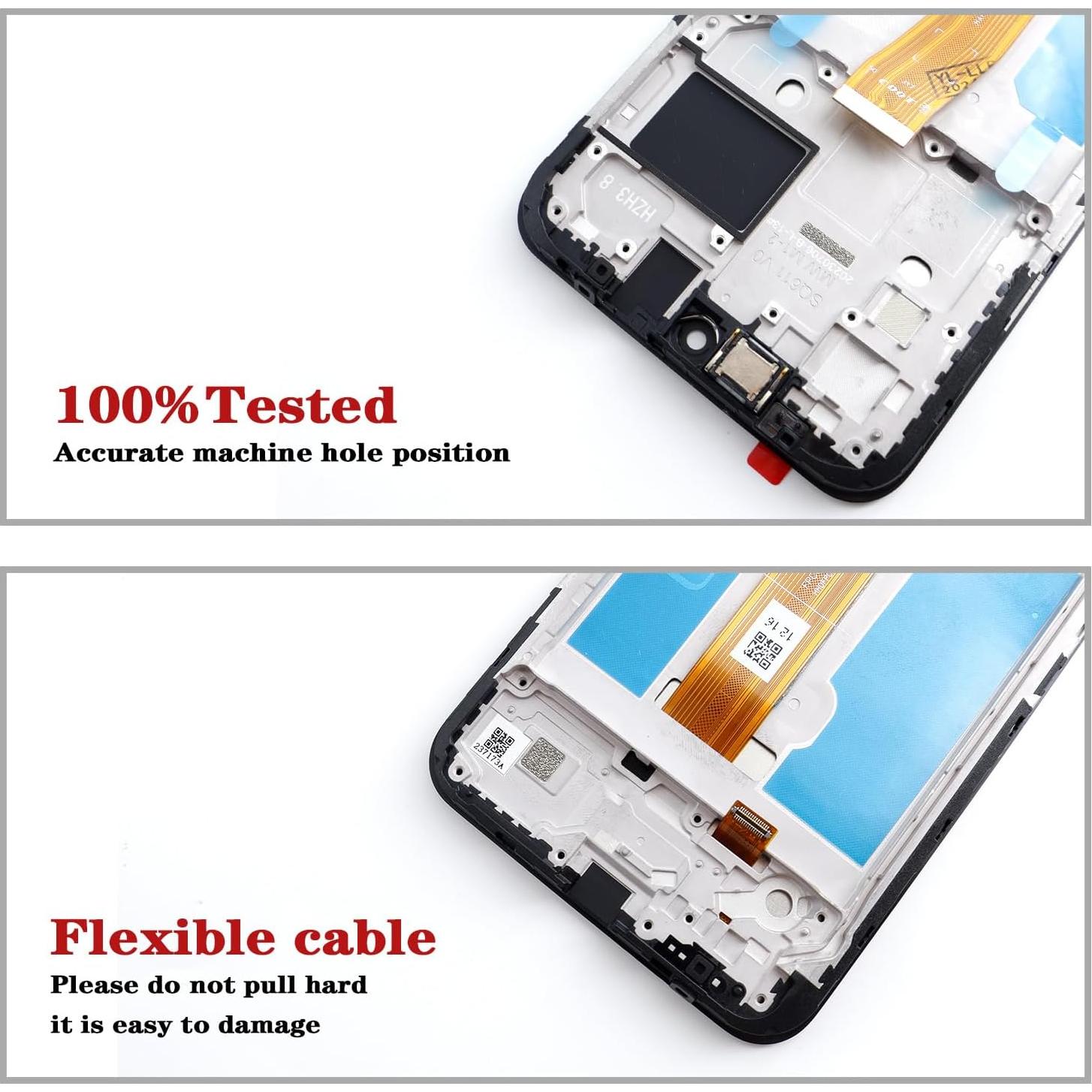 Reemplazo Pantalla LCD Táctil con Marco para Nokia C210 6.3"