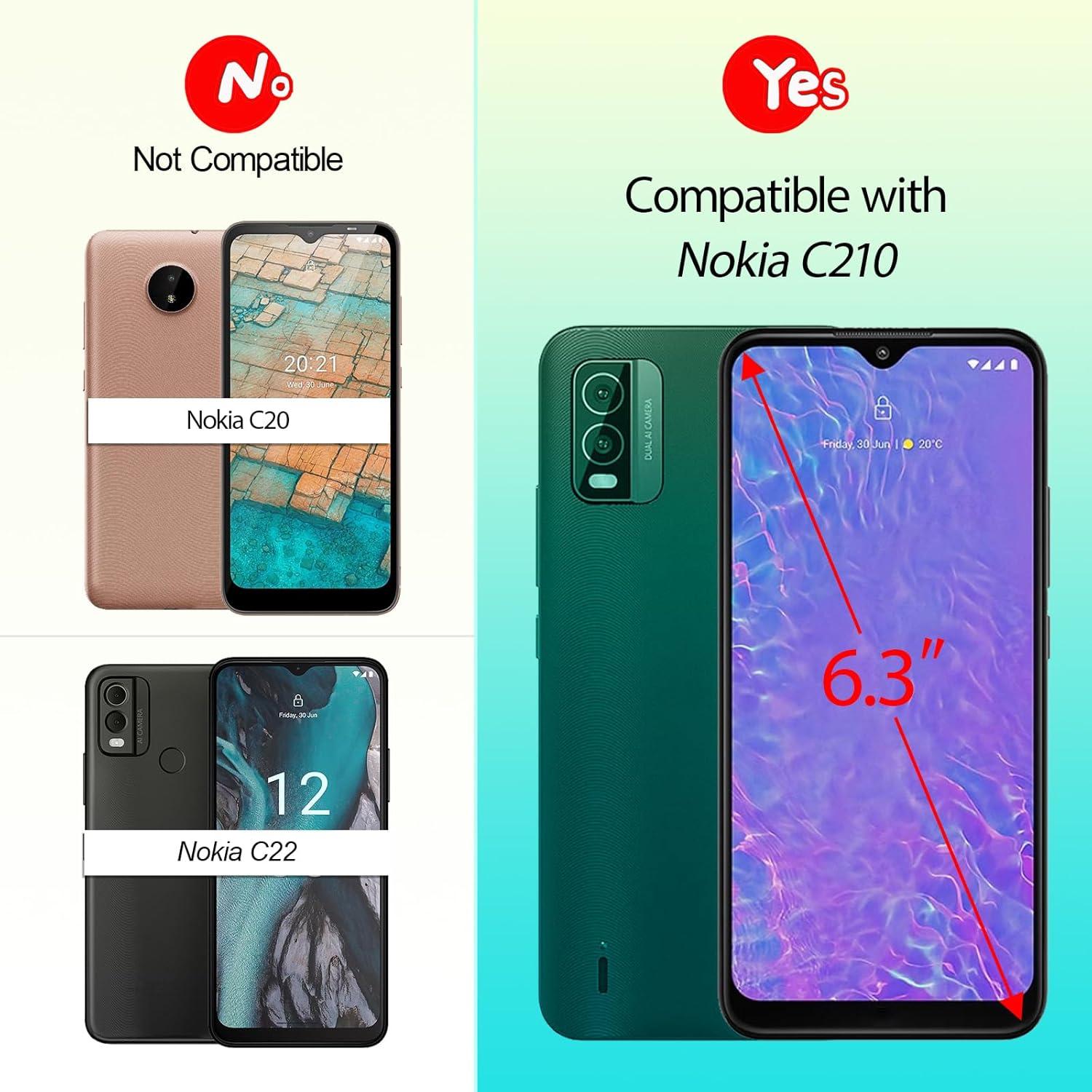 Pantalla LCD Reemplazo Nokia C210 6.3" Táctil Incell Negro