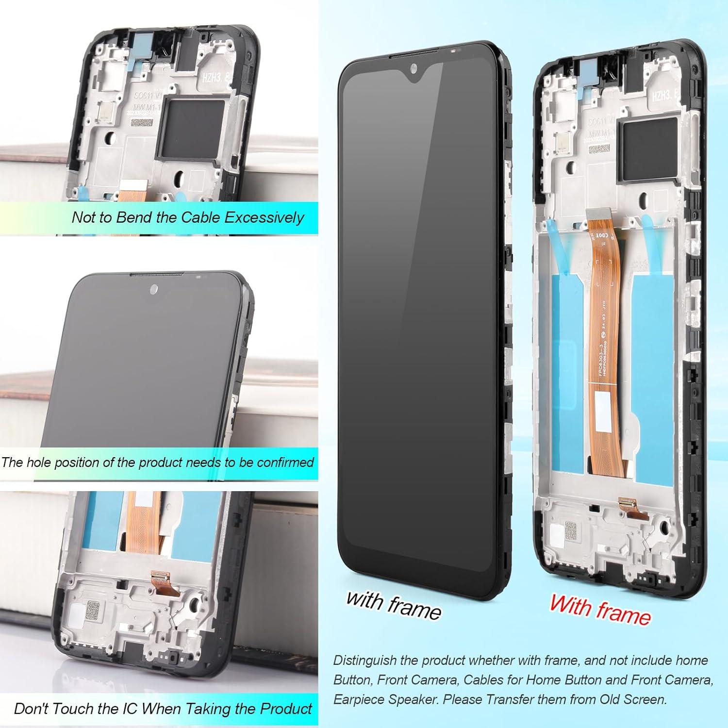 Pantalla LCD Reemplazo Nokia C210 6.3" Táctil Incell Negro