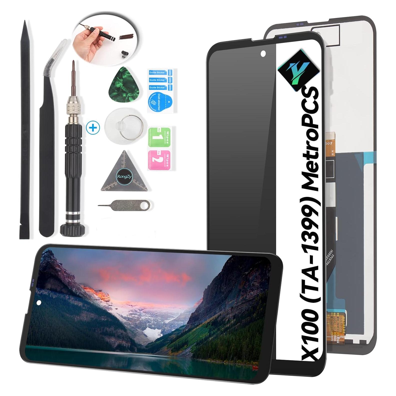 Pantalla LCD Táctil Reemplazo Nokia X100 TA-1399 Negro