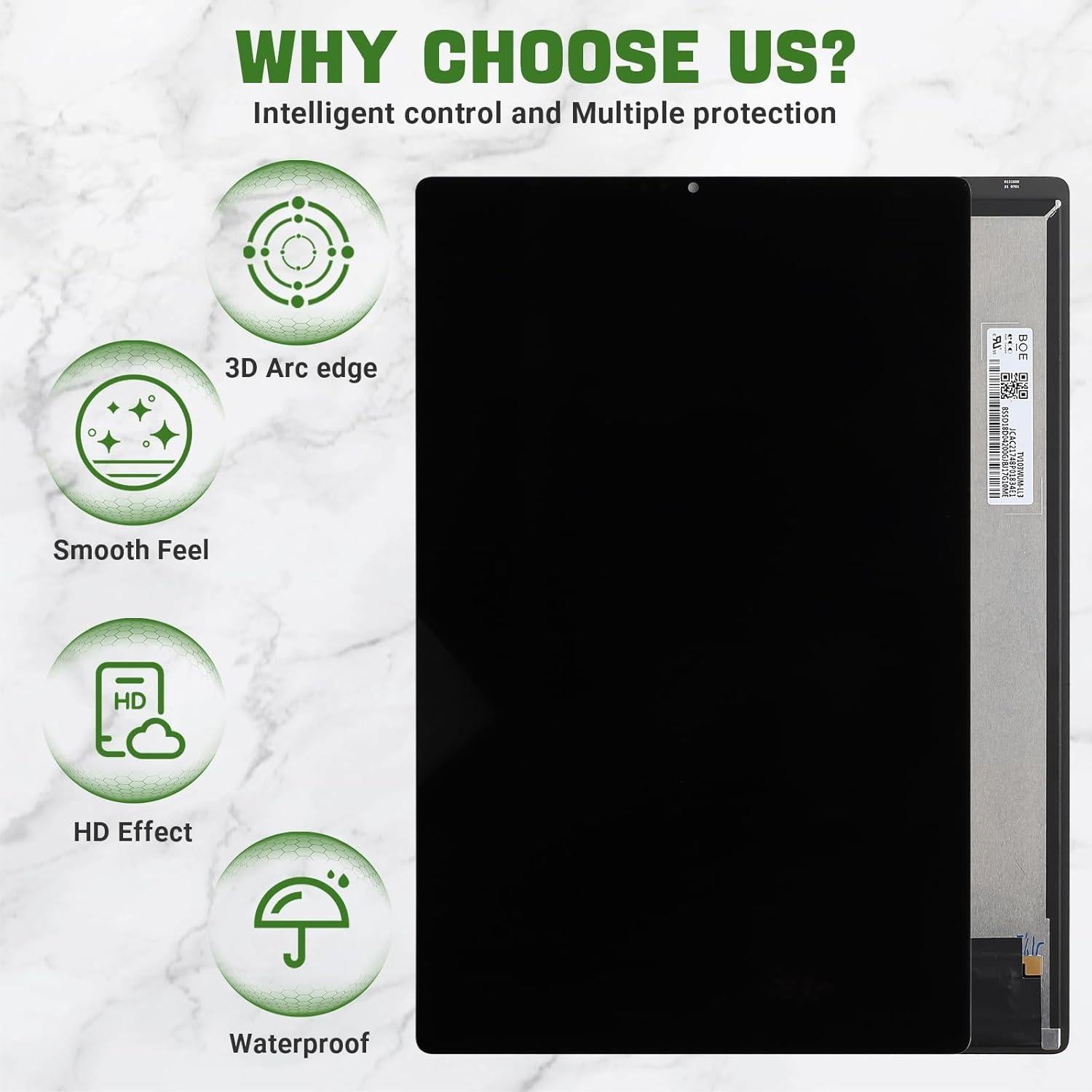 Reemplazo Pantalla LCD Táctil Negro Lenovo Tab K10 10.3"