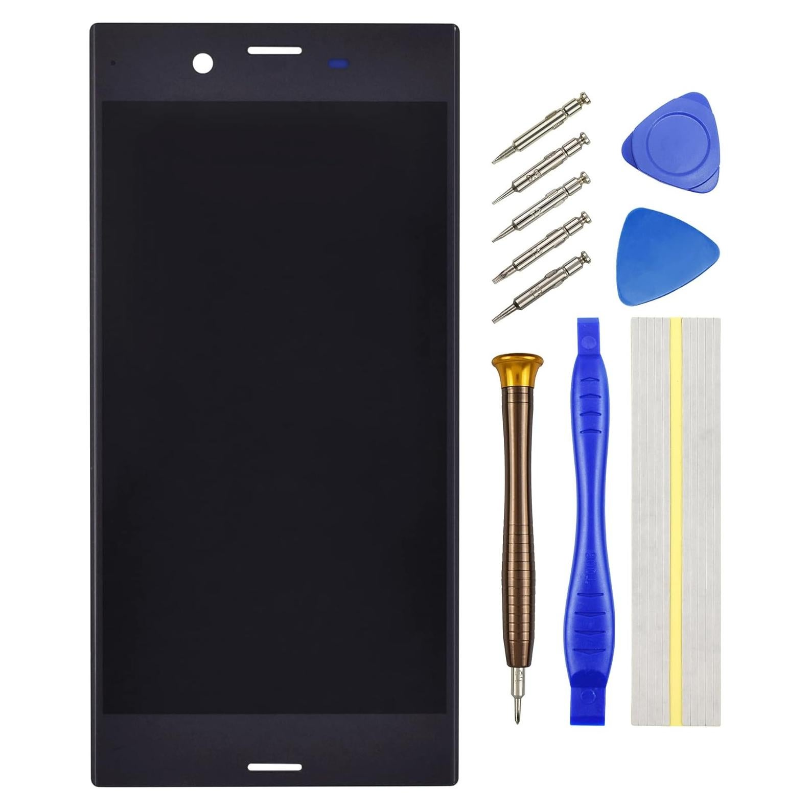 Pantalla LCD táctil negra para Sony Xperia XZ F8331 F8332
