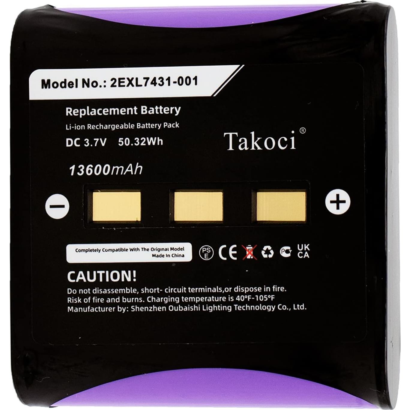 Batería de Reemplazo 3pcs 13600mAh ChoyoqeR para Allegro 2