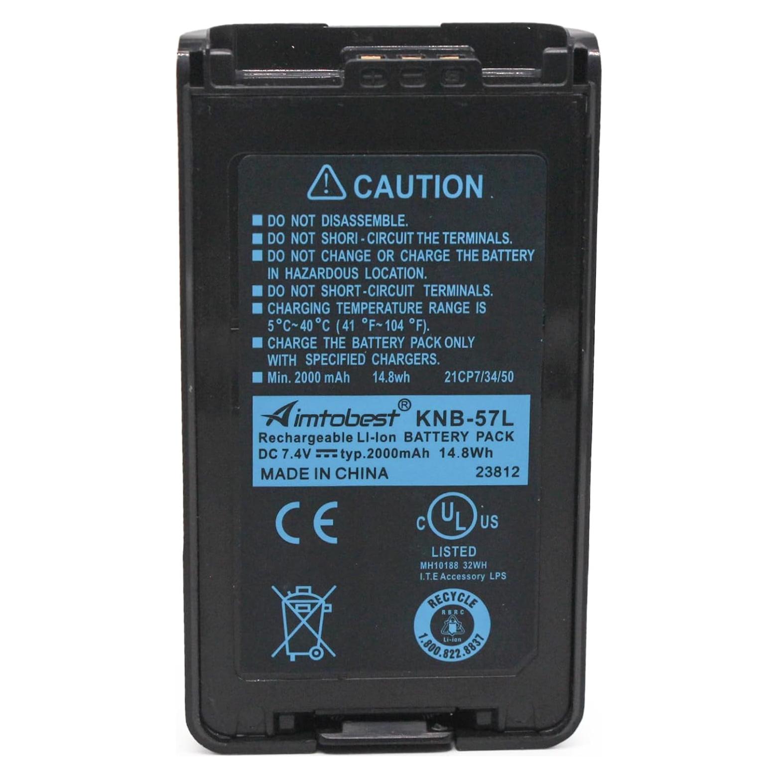 Batería KNB-57L 2000mAh Li-ion Compatible Kenwood