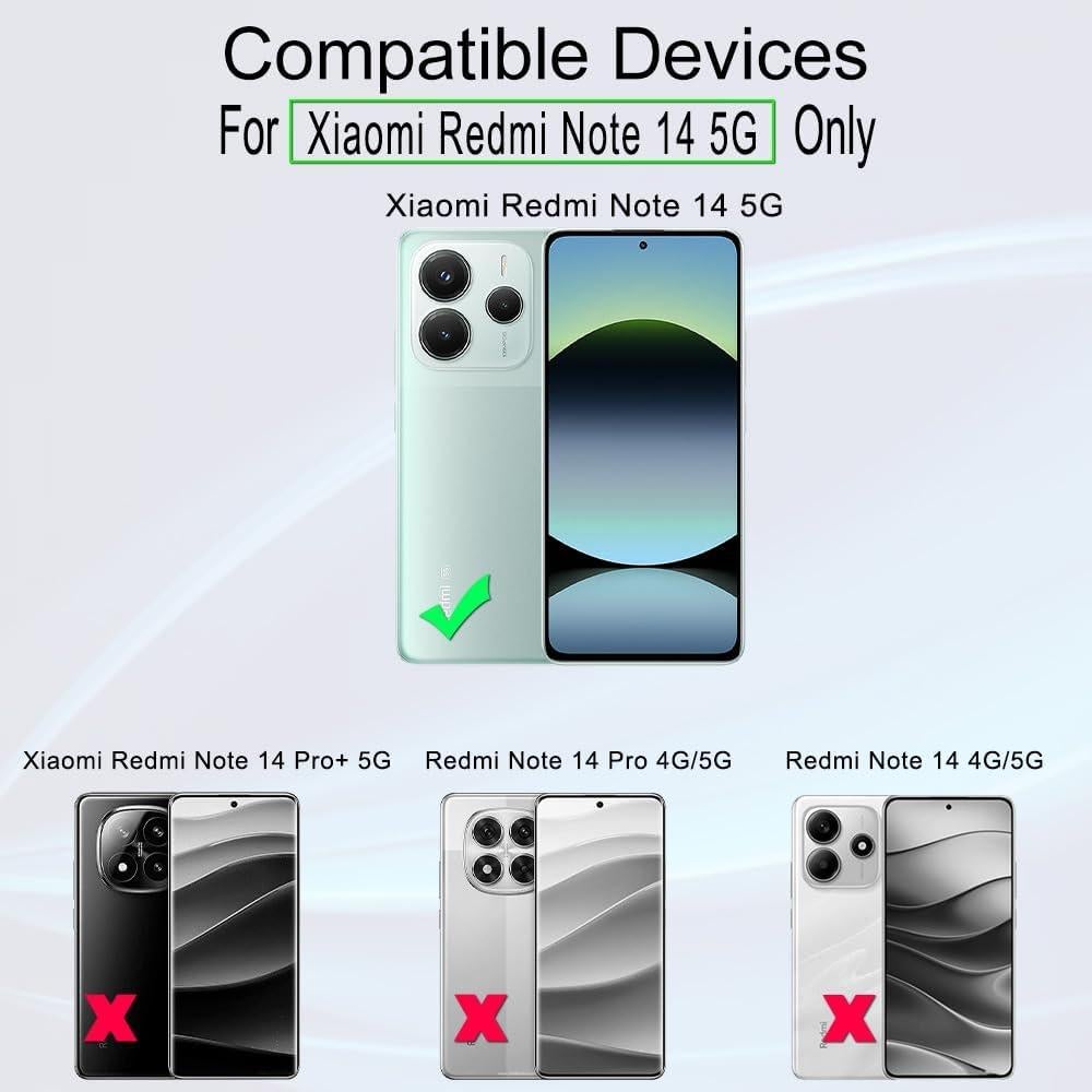 Protector de Pantalla Ibywind para Xiaomi Redmi Note 14 5G 6.67" - Vidrio Templado 9H