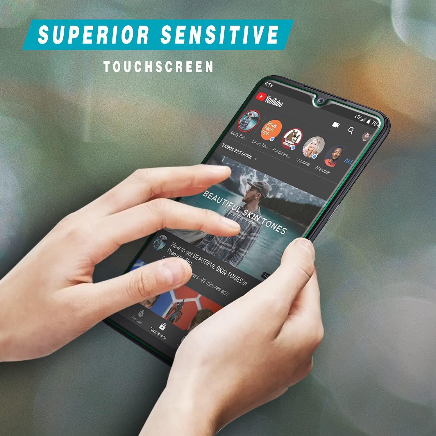 Protector de Pantalla Cristal Templado HPTech para LG K51/Q51