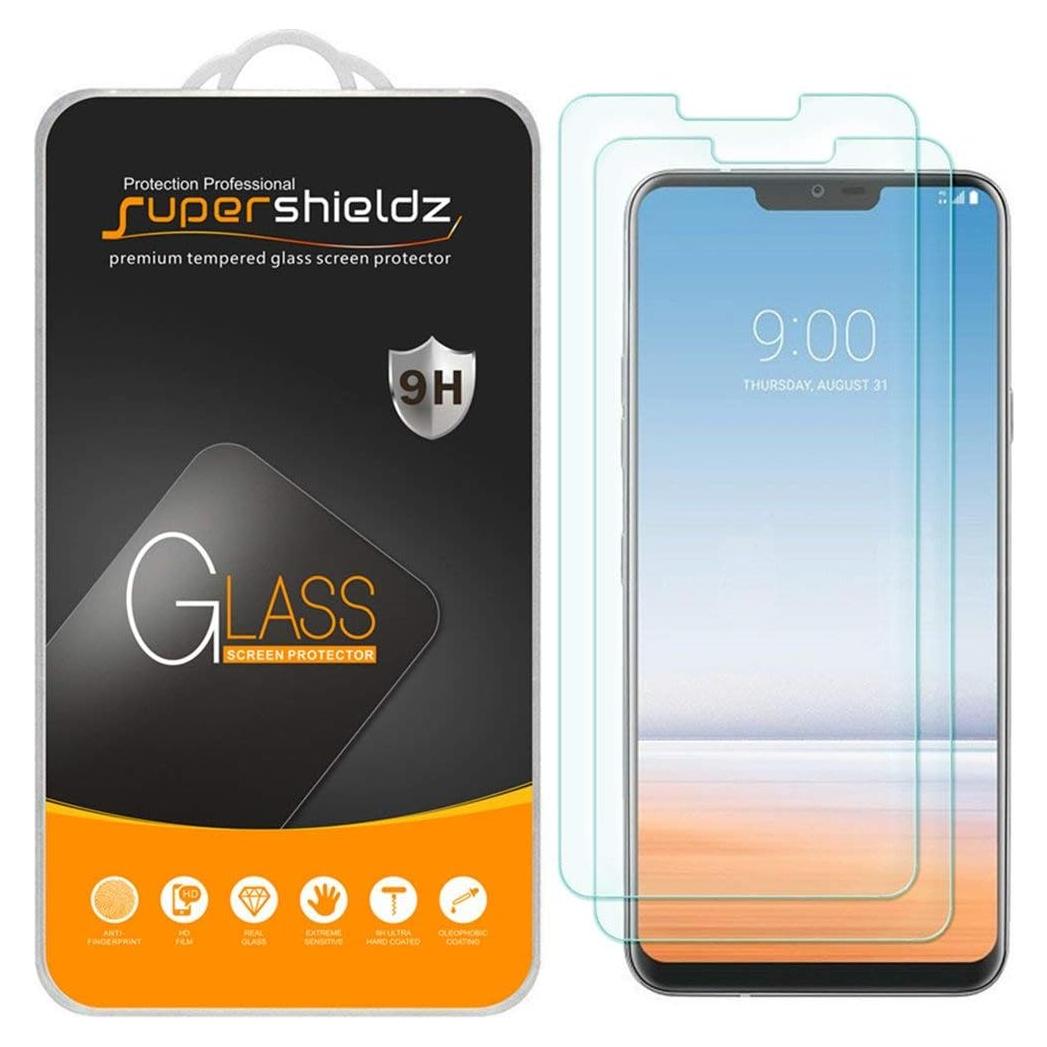 Protector de Pantalla Vidrio Templado Supershieldz para LG G7 ThinQ - 2 Pack