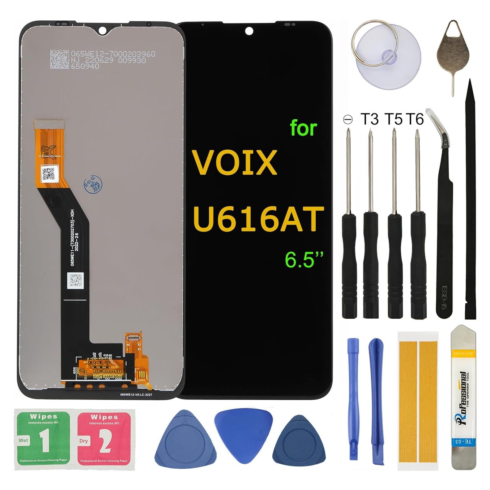 Reemplazo Pantalla LCD Wiko VOIX U616AT 6.5" 720x1600